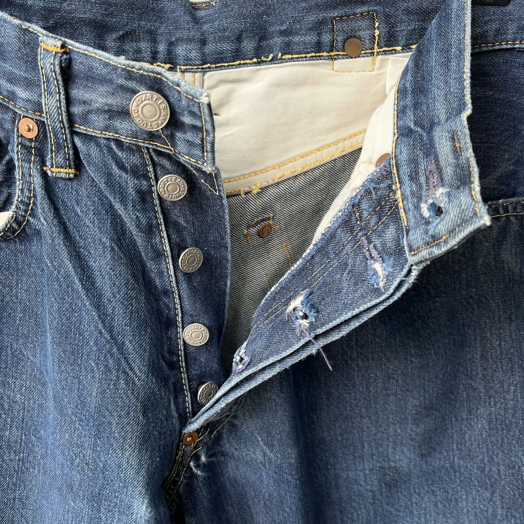 Studio D'Artisan Size 30x32 Vintage Studio D'artisan Redline Jeans S1488 Size US 30 / EU 46 - 9 Thumbnail