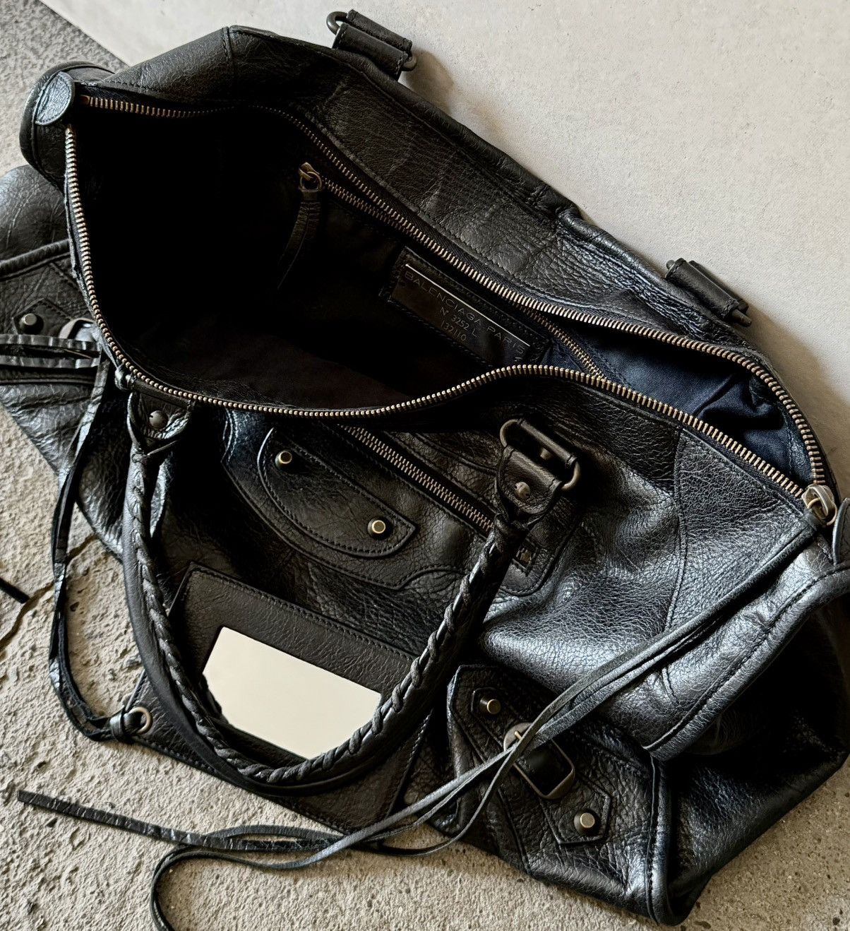 Balenciaga Balenciaga - 2000’s - Classic Le City - Lambskin Work Bag Size ONE SIZE - 20 Thumbnail