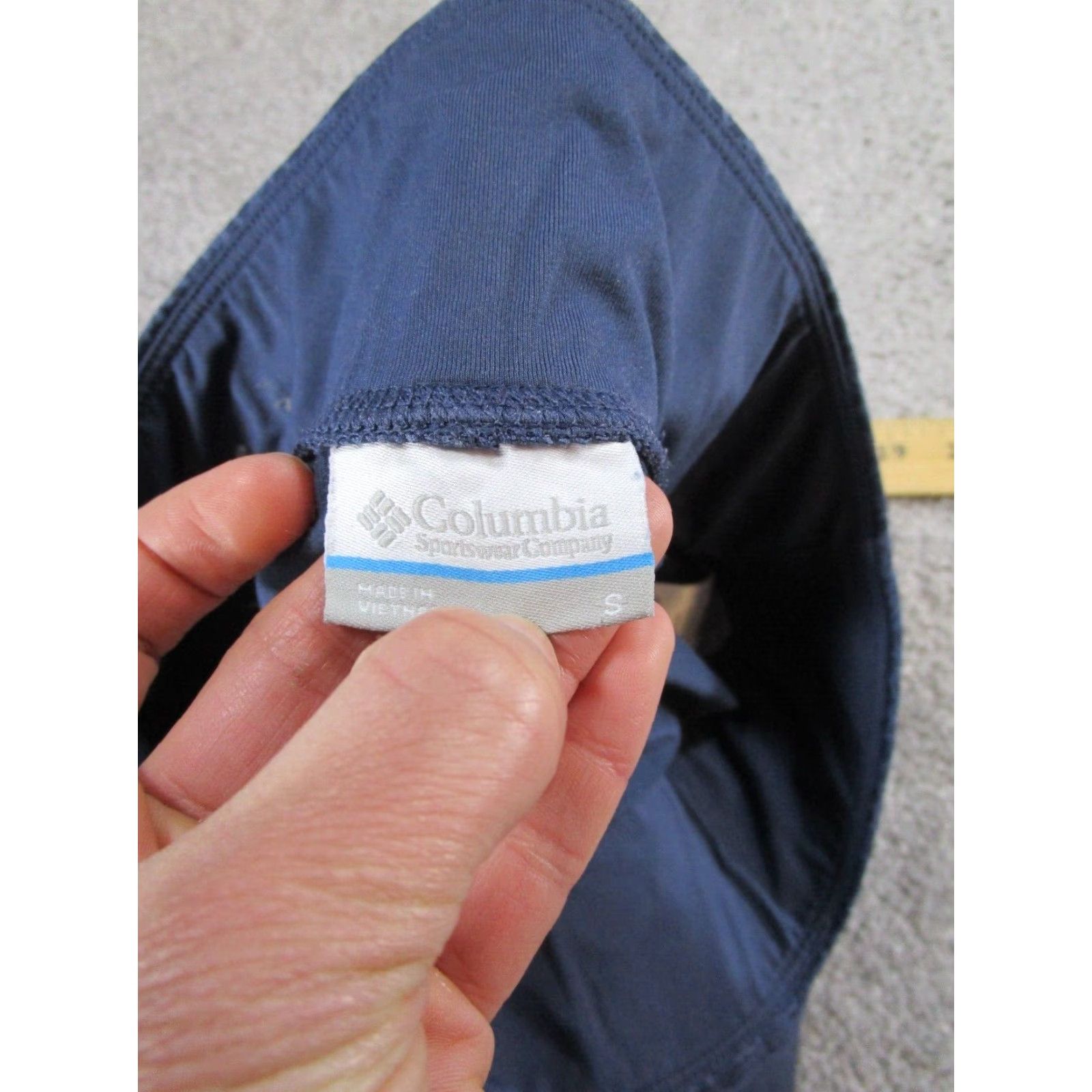 Vintage VINTAGE Columbia Women's Mini Skort Small Blue Outdoor Activewear Shorts Sports Hiking Fishing Women Size ONE SIZE - 6 Thumbnail