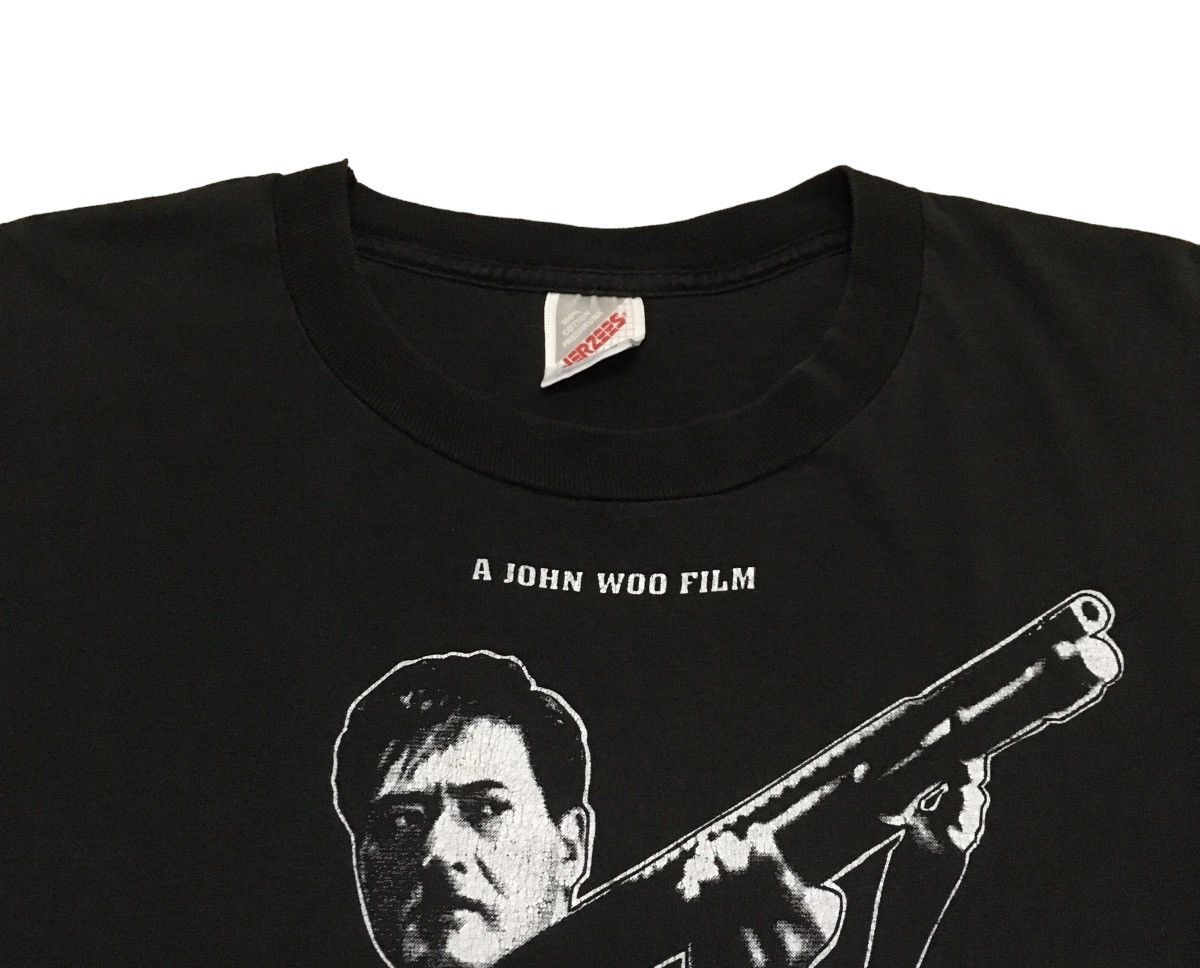 Vintage Rare Vintage Action Movie Hard-Boiled John Woo T-shirt 1990s Size US XL / EU 56 / 4 - 3 Thumbnail