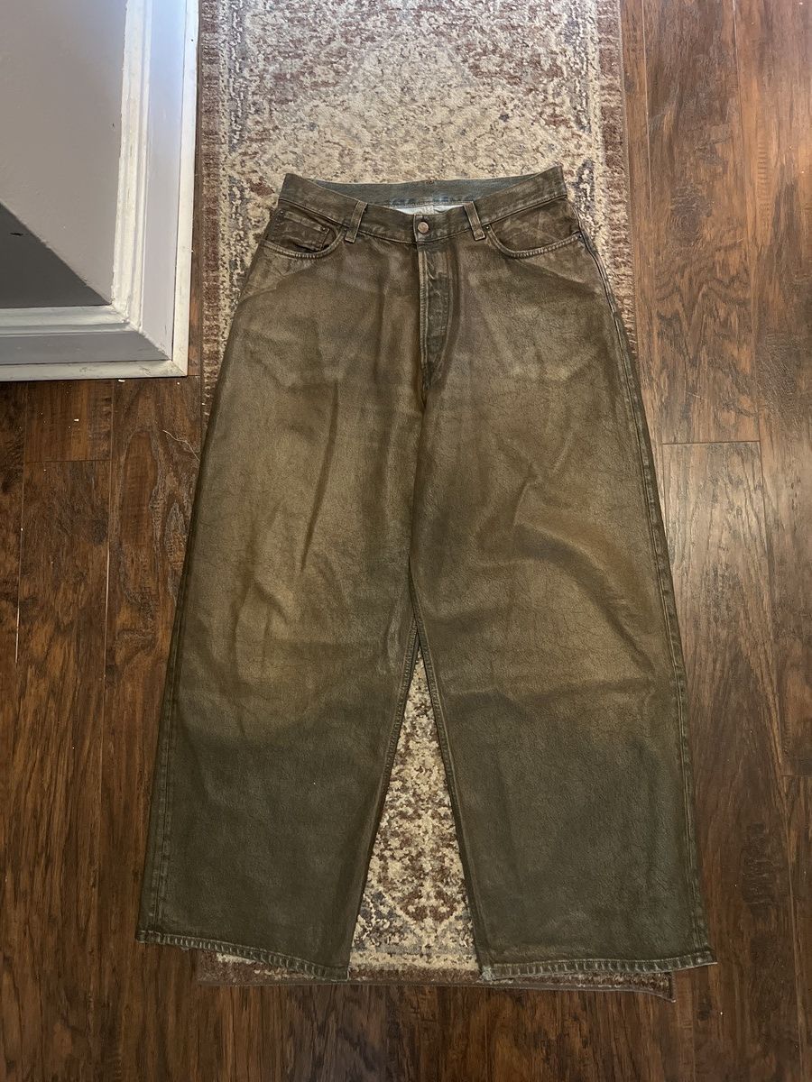 Acne Studios Acne studio waxed baggy jeans 2023 Size US 30 / EU 46 - 1 Thumbnail