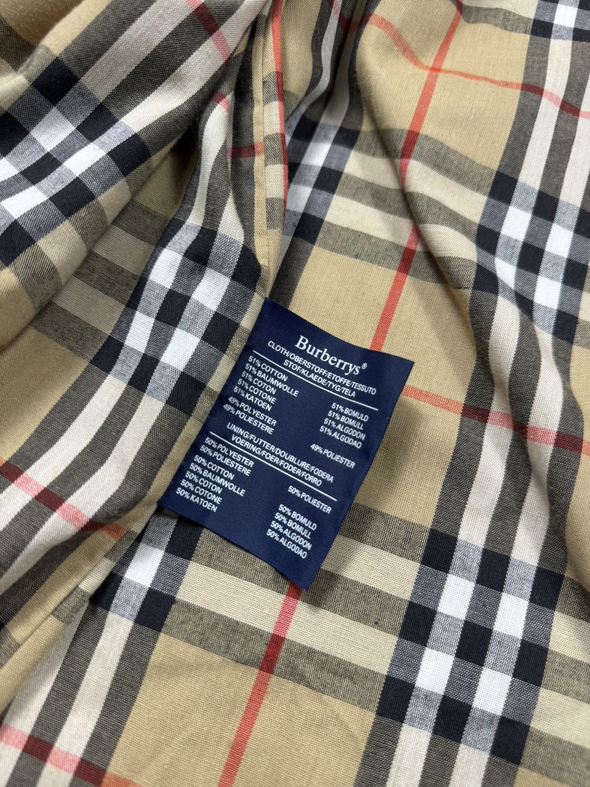 Burberry Burberrys’ Vintage Gabardine Trench Coat — Made in England 🇬🇧 Size US L / EU 52-54 / 3 - 5 Thumbnail