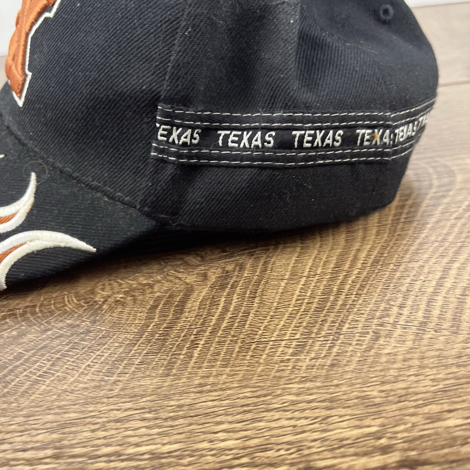 Other Texas Hat Black Orange Texas Hat Black Adjustable Hat Black Size ONE SIZE - 9 Thumbnail