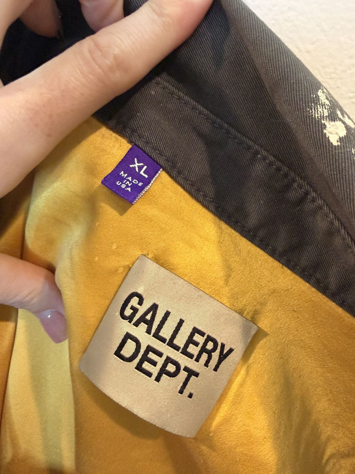 Gallery Dept. Gallery Dept Splatter Jacket Size US XL / EU 56 / 4 - 8 Thumbnail