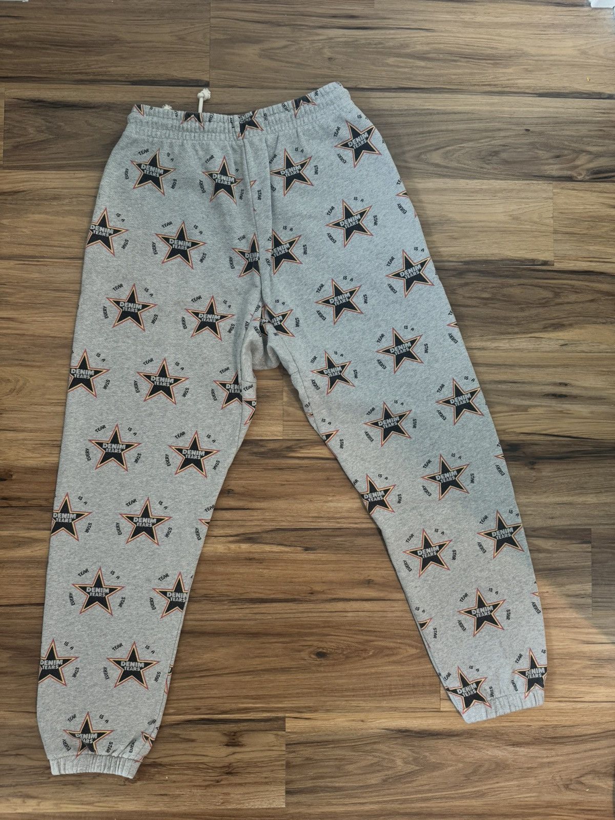 DENIM TEARS DENIM TEARS “EVERY TEAR IS A STAR” Sweatpants Size US 32 / EU 48 - 2 Thumbnail