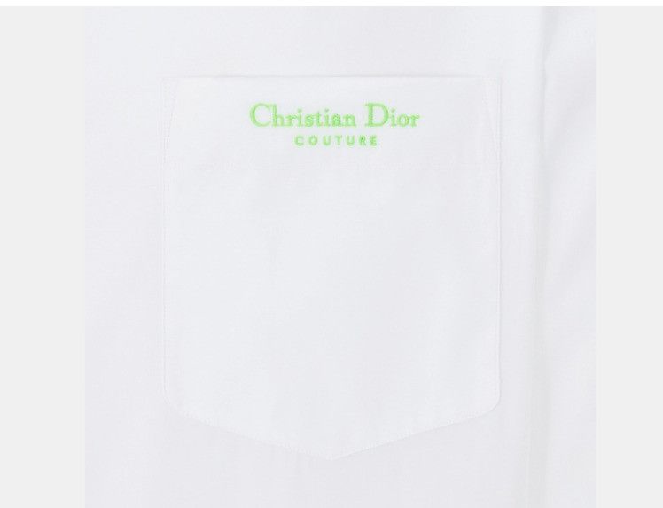 Dior o1w1db10225 243C551E Couture Shirt in White Size US L / EU 52-54 / 3 - 3 Thumbnail