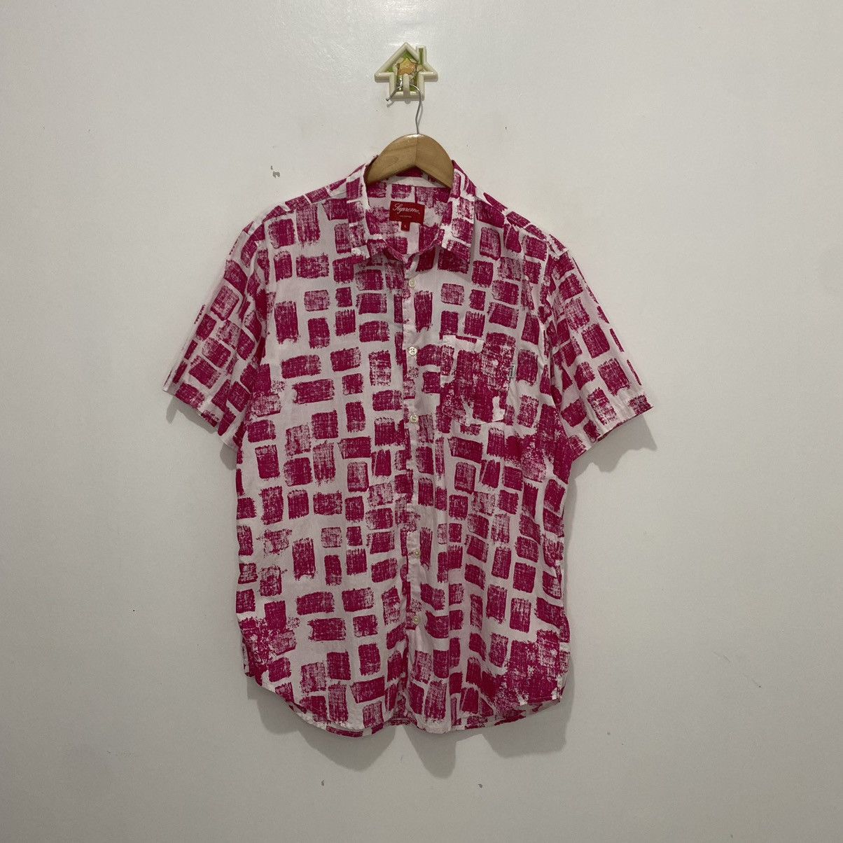 Supreme Supreme Block Print Shirt SS14 Size US L / EU 52-54 / 3 - 1 Thumbnail