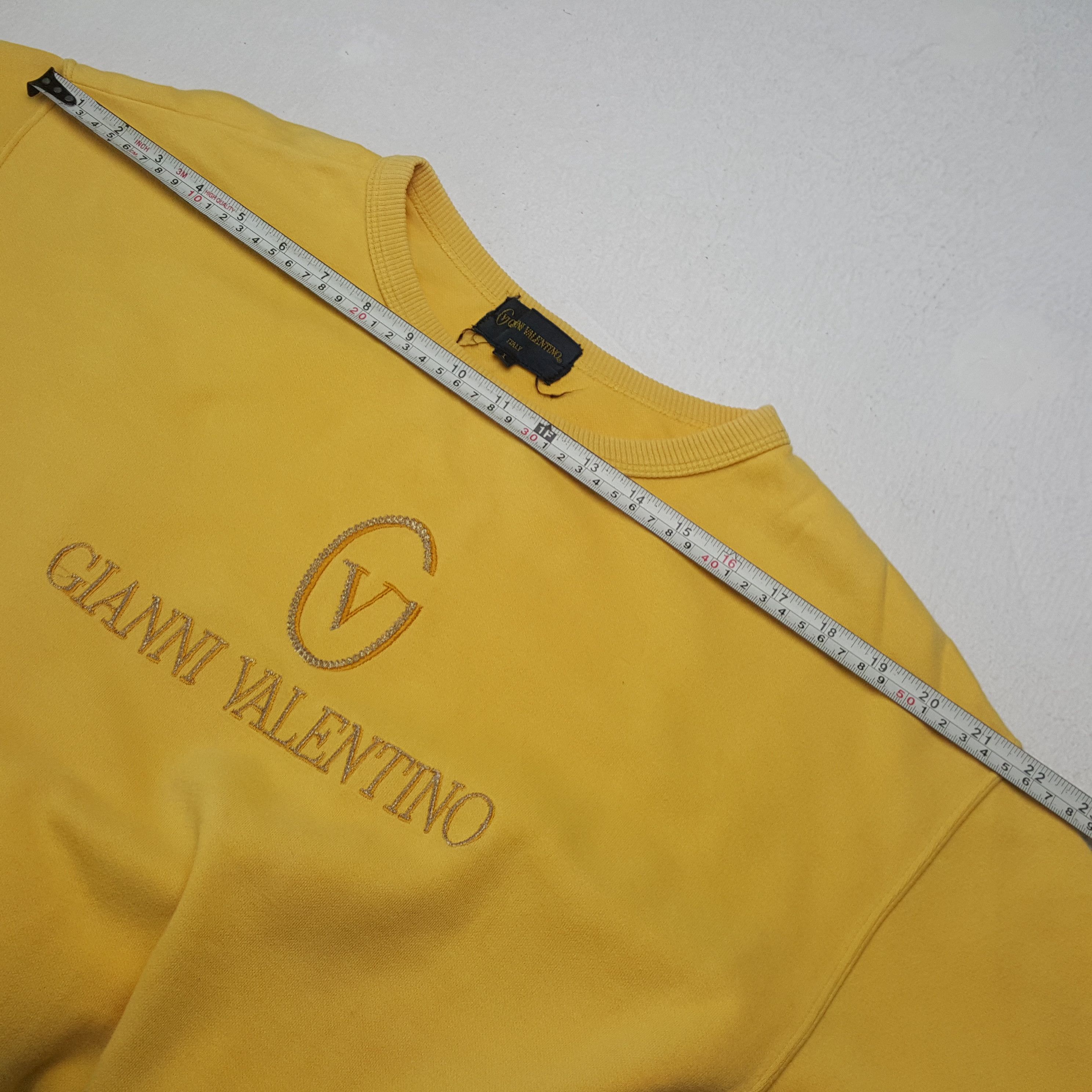 Gianni Valentino × Vintage Vintage GIANNI VALENTINO Italian Brand Sweatshirt C286N7 Size US M / EU 48-50 / 2 - 7 Thumbnail