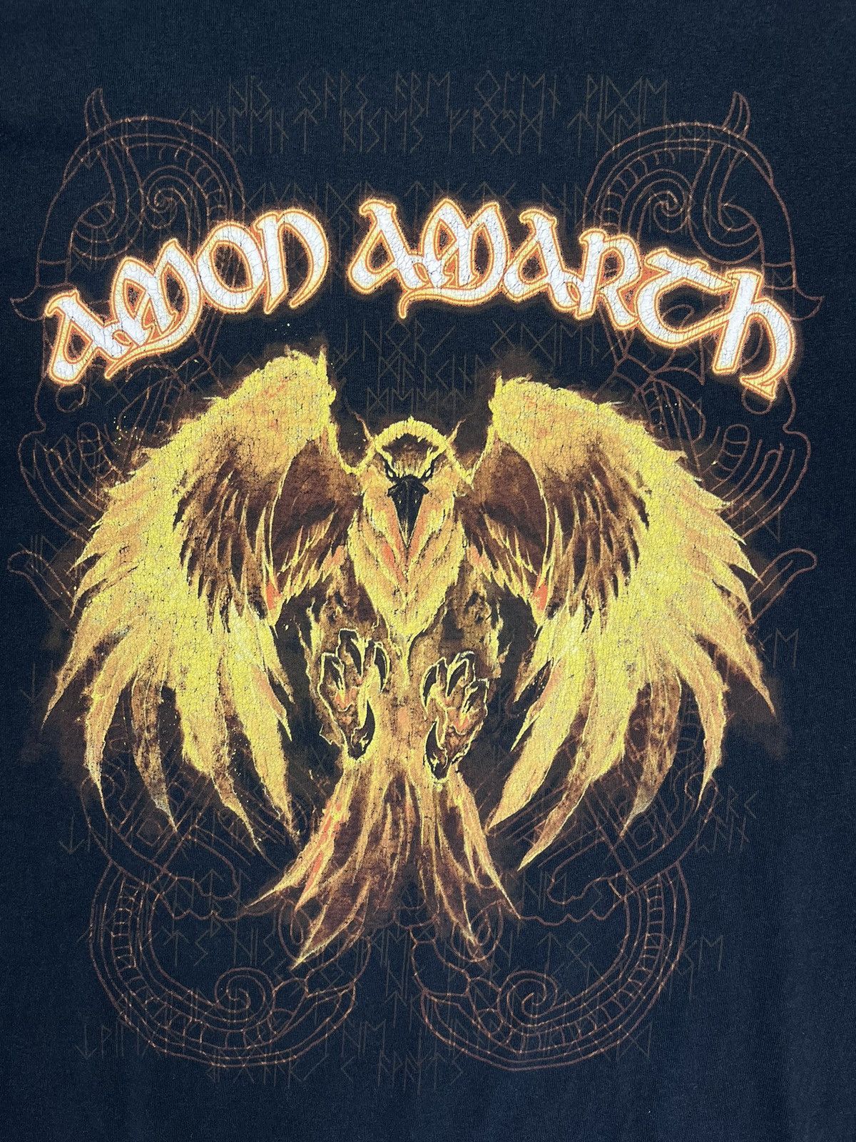 Band Tees × Vintage Vintage 00s Amon Amarth shape shifter graphic band tee Size US XL / EU 56 / 4 - 3 Thumbnail