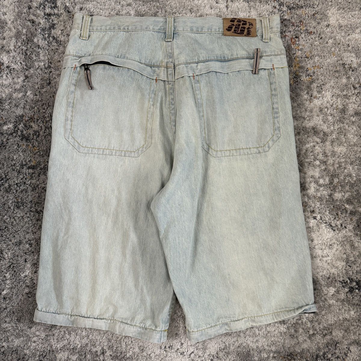 JNCO × Japanese Brand × Vintage Vintage Y2K Royal Blue baggy wide leg light wash JNCO style Size US 38 / EU 54 - 1 Thumbnail
