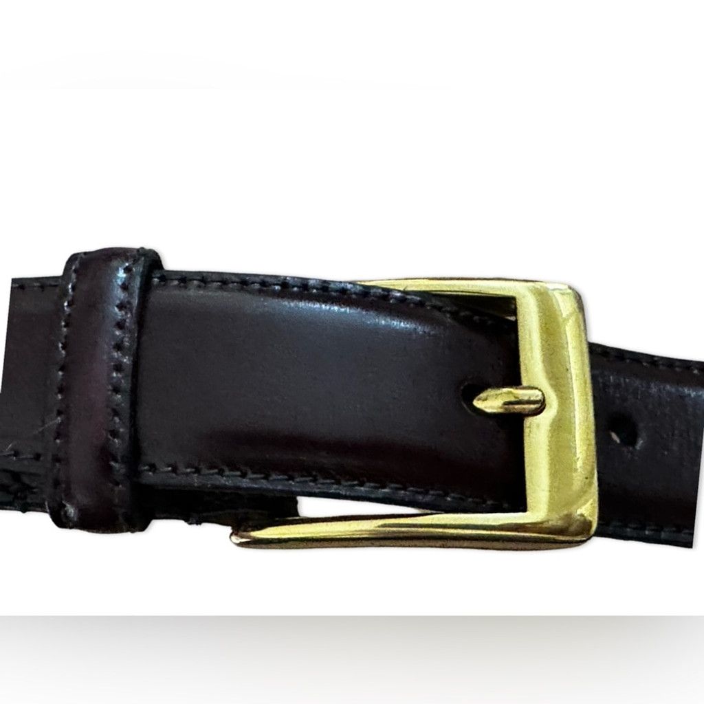 Cole Haan Cole Haan Genuine Leather Dress Belt Brown Men’s 38/95. Size 38 - 4 Thumbnail