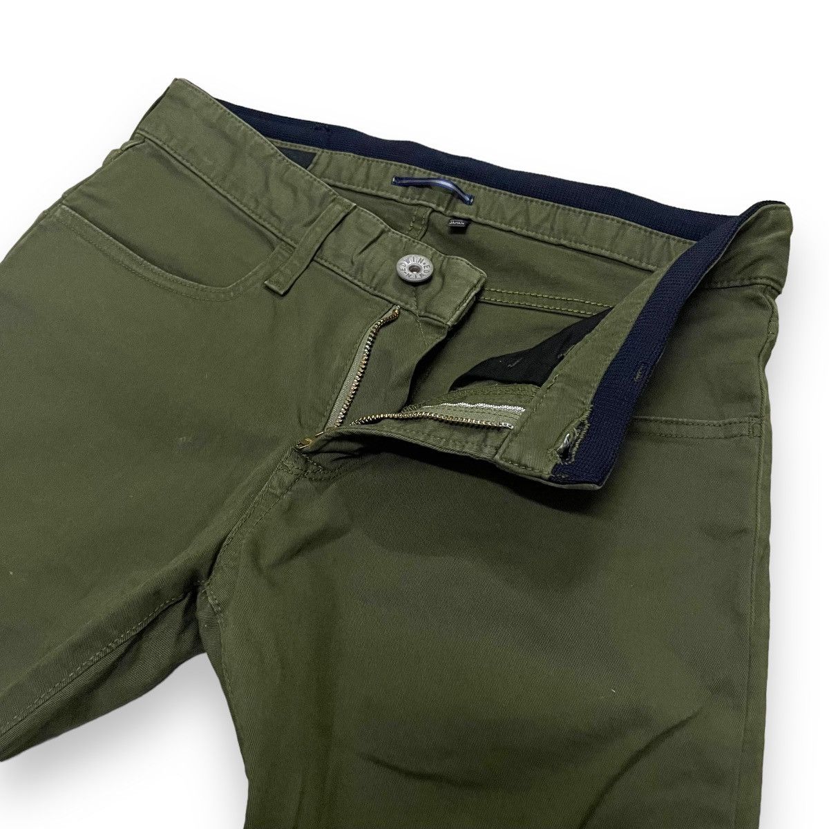 Edwin × junhashimoto 🇯🇵 EDWIN X JUNHASHIMOTO BANANA CUT J CURVE STRETCHTABLE PANTS Size US 29 - 6 Thumbnail