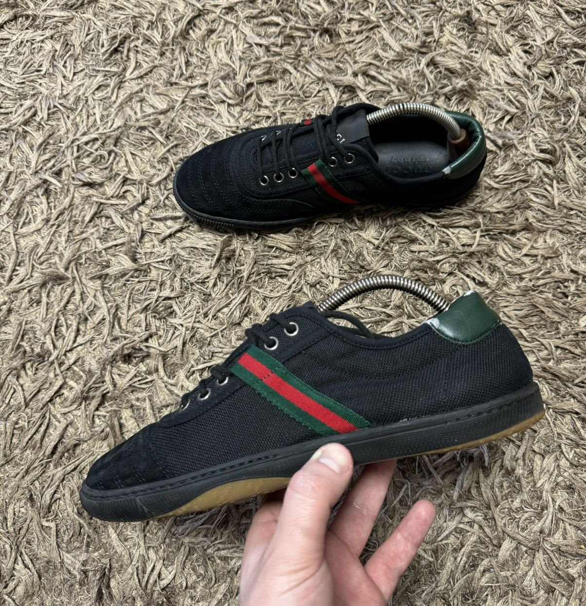 Gucci Gucci GG low top sneakers shoes trainers monogram 41.5/52 Size US 7.5 / EU 40-41 - 1 Thumbnail