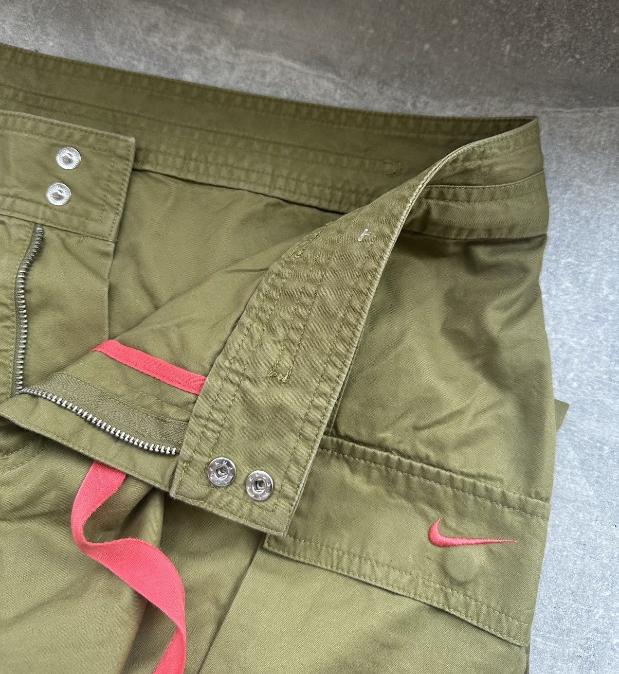 Nike × Vintage Nike Military Cargos Pants trousers women Size L Size 34" / US 12 / IT 48 - 11 Thumbnail