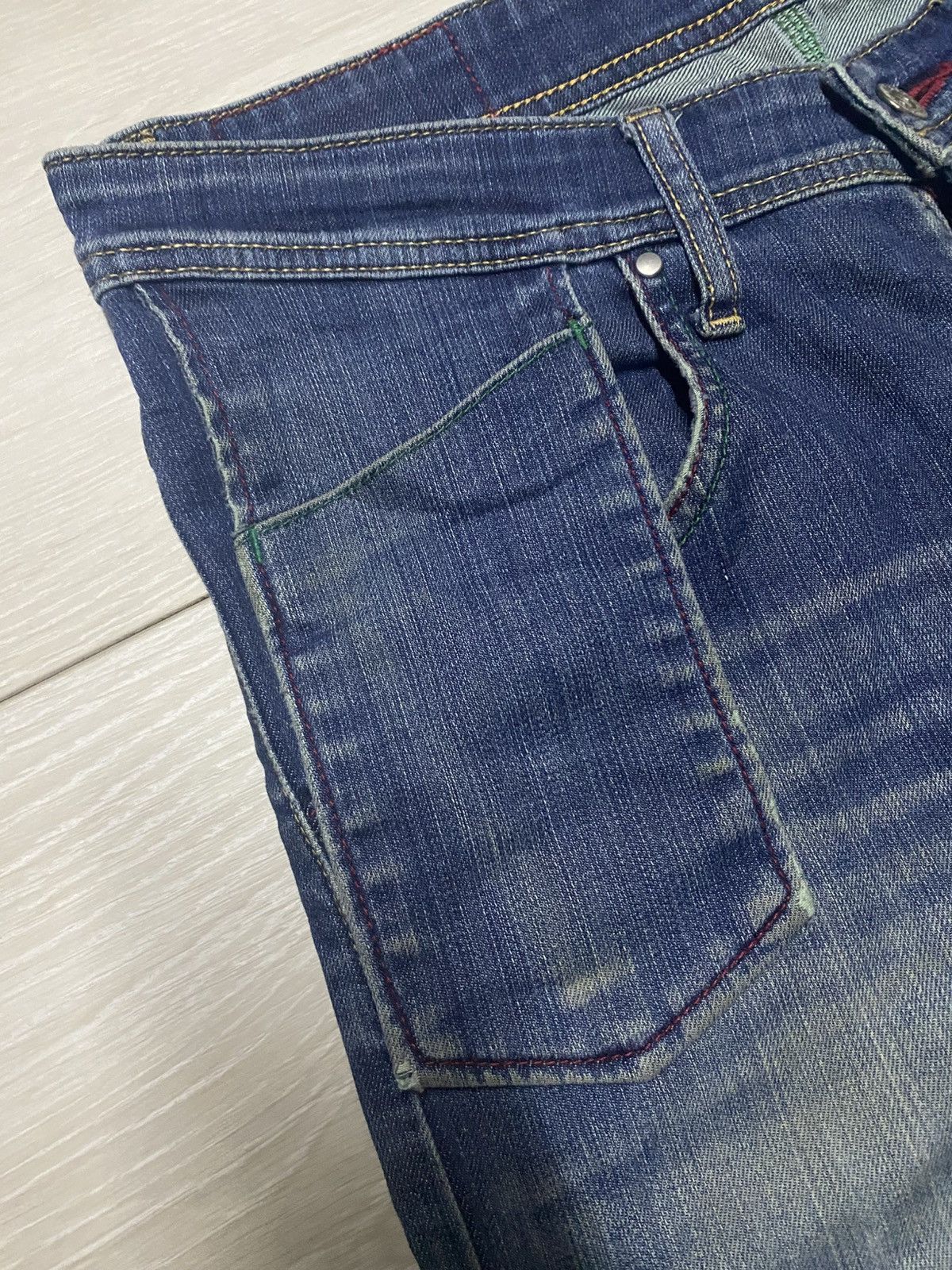 Edwin Vintage Edwin 503 E Function Twist Leg Curve Slim Jeans Size US 32 / EU 48 - 9 Thumbnail