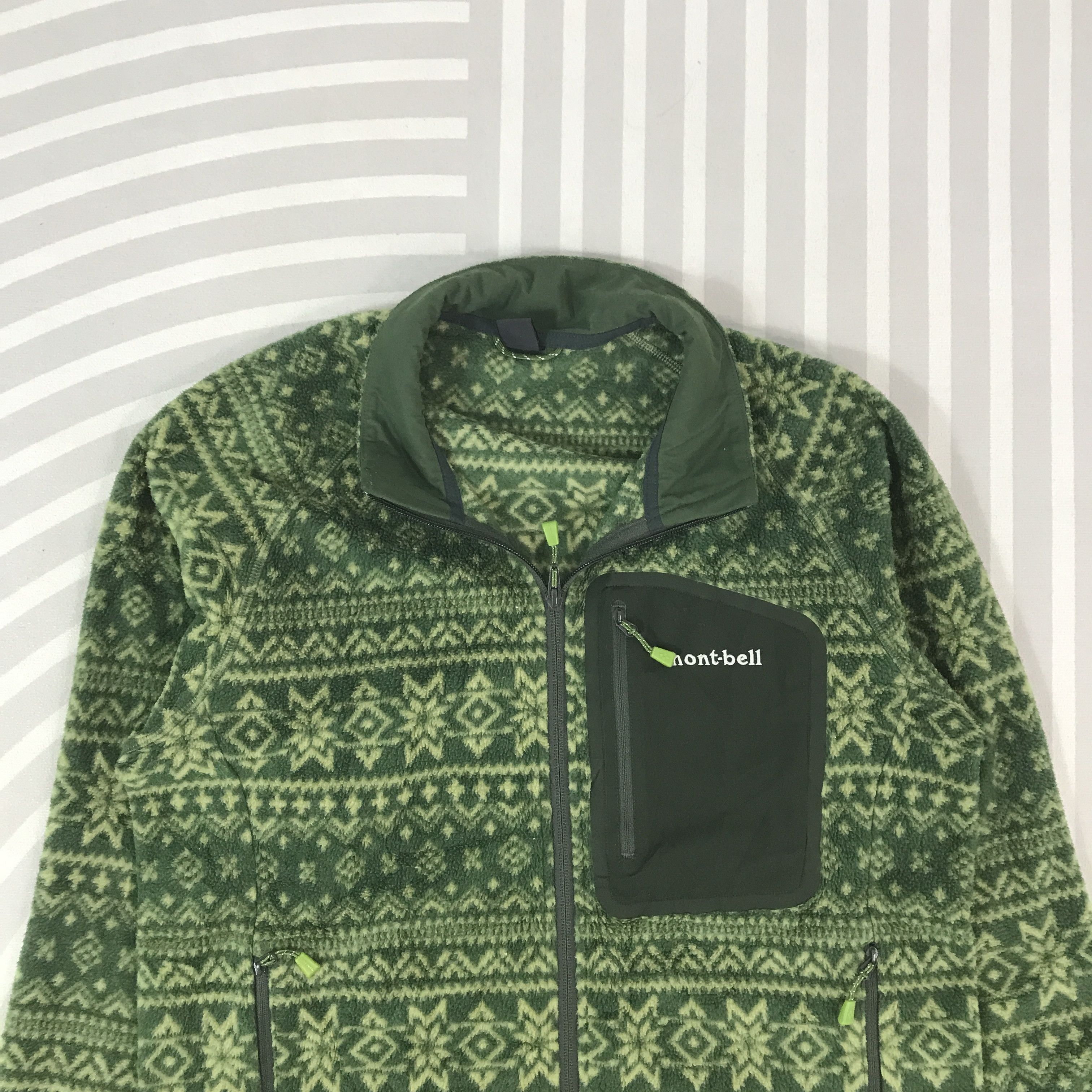 Montbell Vintage Montbell fleece zip Jacket K63B5 Size US L / EU 52-54 / 3 - 2 Thumbnail