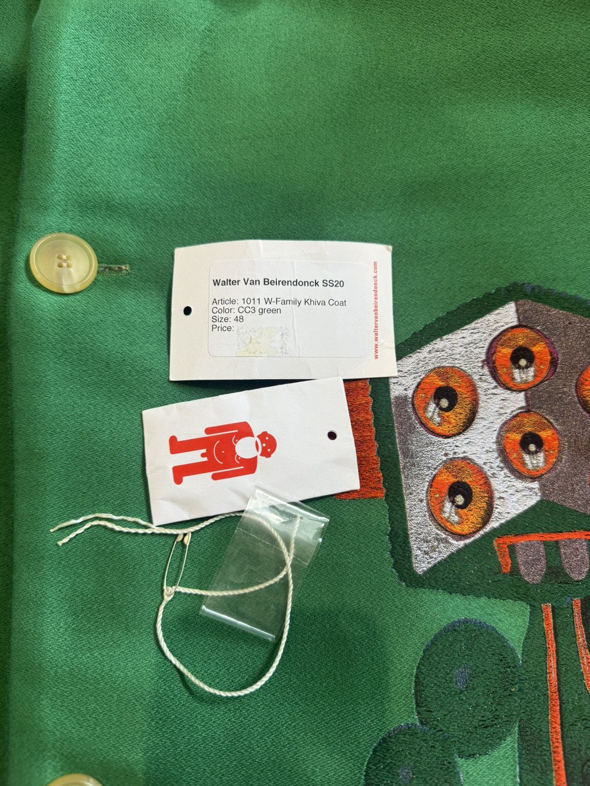 Walter Van Beirendonck Walter Van Beirendonck W-Family Coat SS20 runway Size US M / EU 48-50 / 2 - 4 Thumbnail