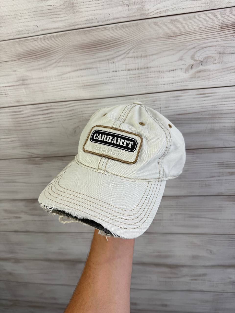 Carhartt Vintage Sun Faded Carhartt Cap Hat Size ONE SIZE - 1 Thumbnail