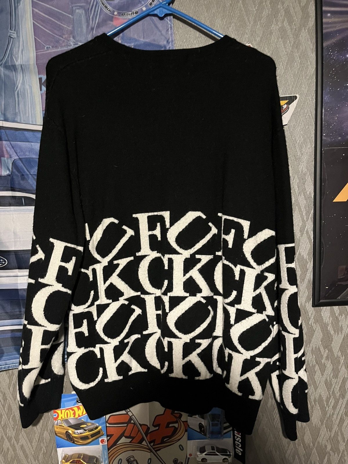 Supreme Supreme Fuck Sweater Size US XL / EU 56 / 4 - 2 Thumbnail