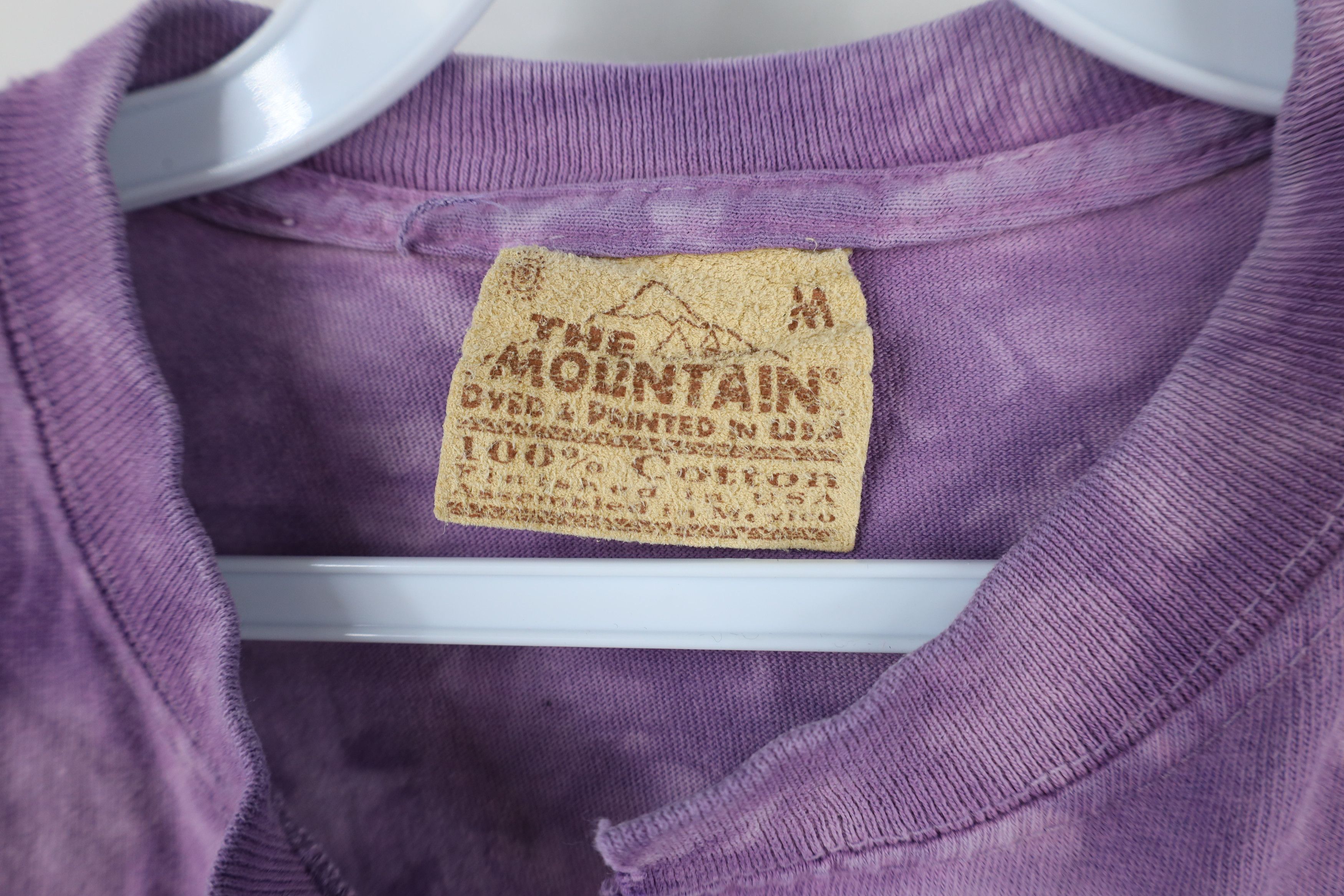 Vintage Vintage Y2K Streetwear Fairy Acid Wash T-Shirt Purple Size US M / EU 48-50 / 2 - 4 Thumbnail