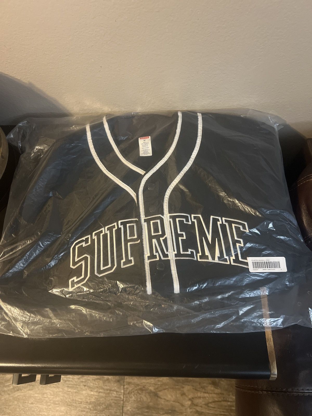 Supreme Polartec Baseball Jersey 