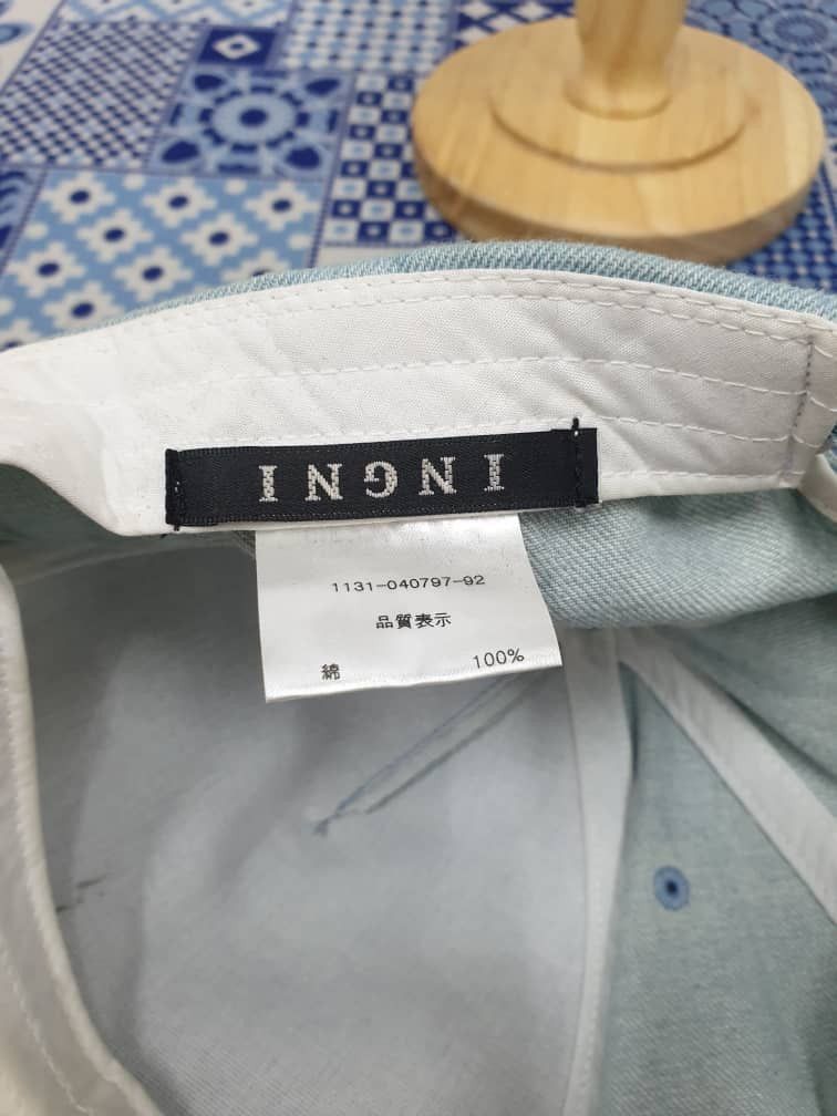 Japanese Brand Ingni Japanese boy script cap Size ONE SIZE - 6 Thumbnail