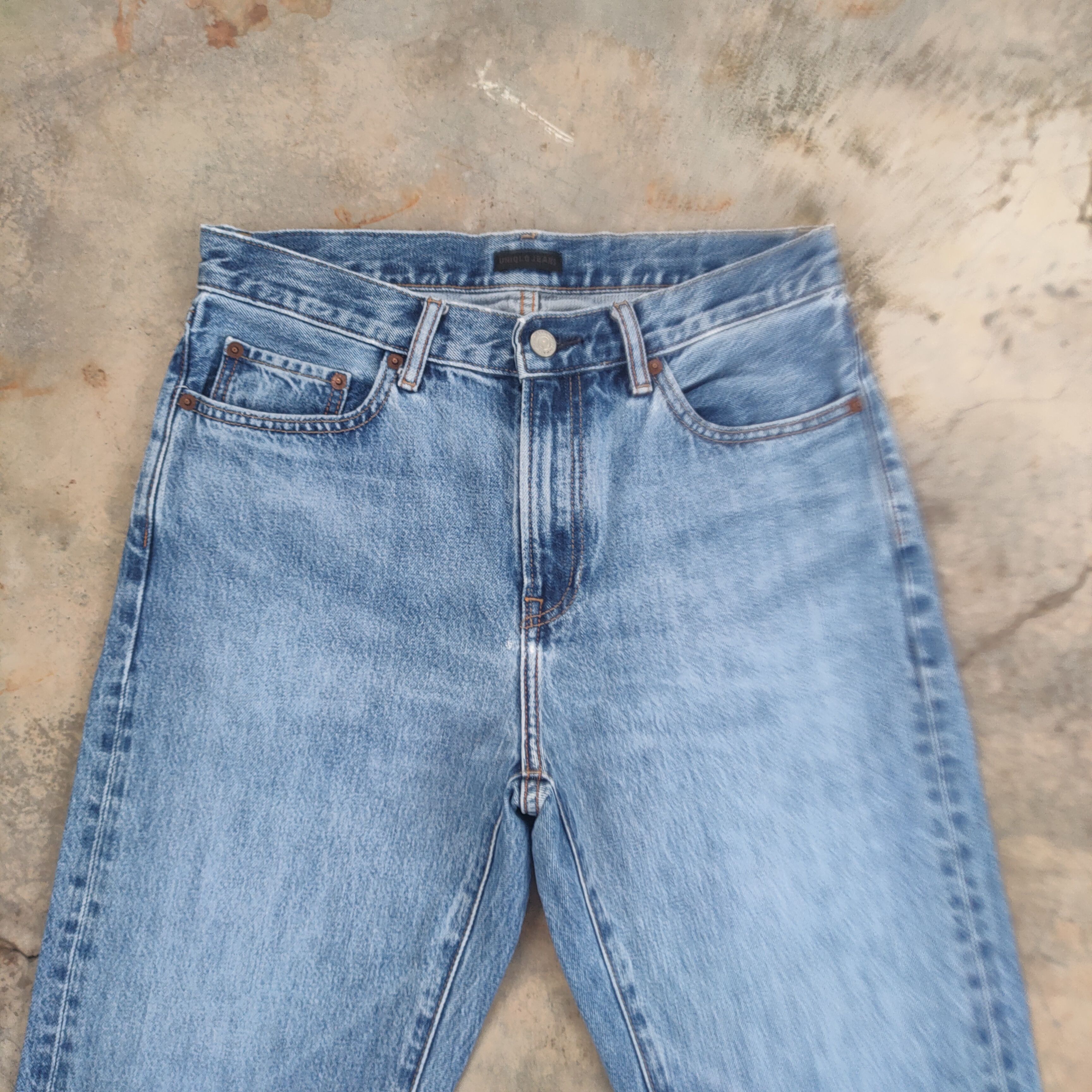 Japanese Brand W30 VINTAGE JAPANESE FADED BLUE JEANS DENIM PANTS Size US 30 / EU 46 - 3 Thumbnail