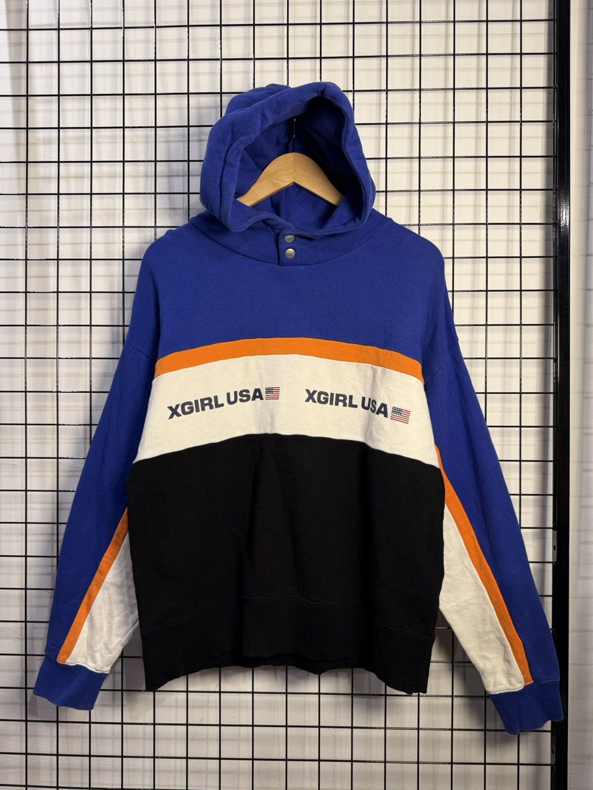 Japanese Brand X-Girl Multi Color Hoodie Size US M / EU 48-50 / 2 - 1 Thumbnail