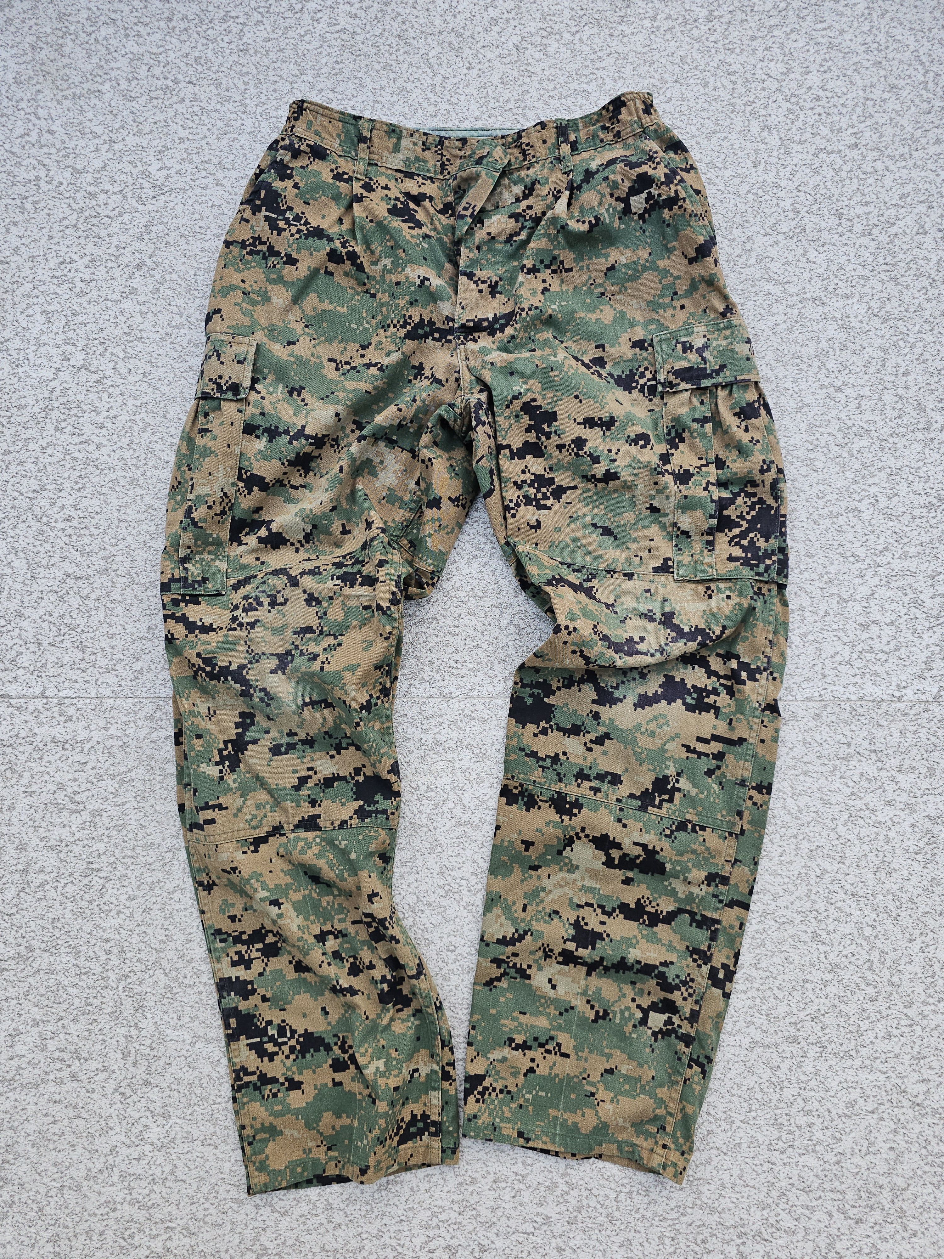 Vintage Crazy Vintage USMC Woodland Digital Camo Pants Size US 32 / EU 48 - 1 Thumbnail