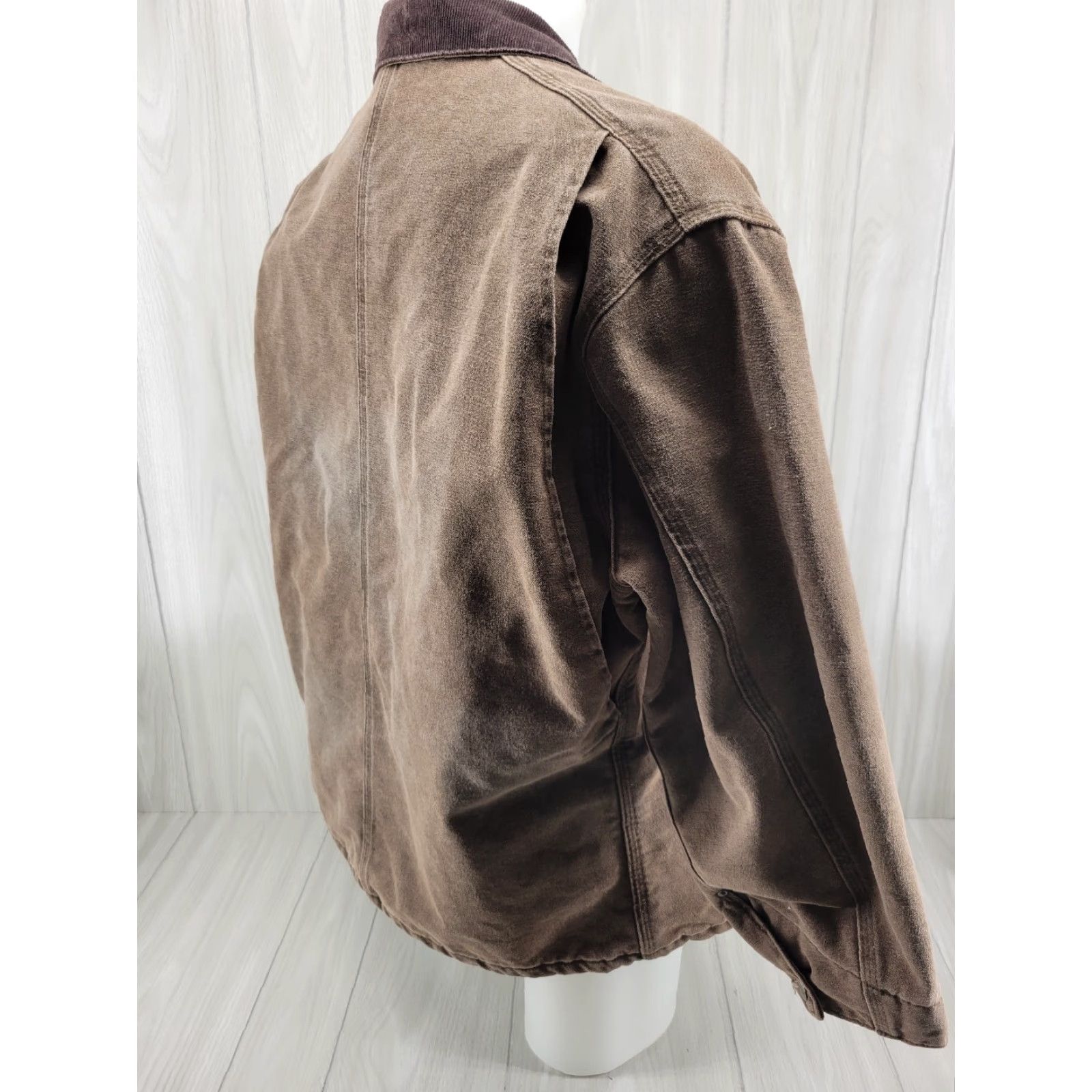 Carhartt VINTAGE Carhartt C02 CHT Chore Barn Coat Blanket Lined Jacket USA Mens 2XL XXL Coat Size US XXL / EU 58 / 5 - 5 Thumbnail
