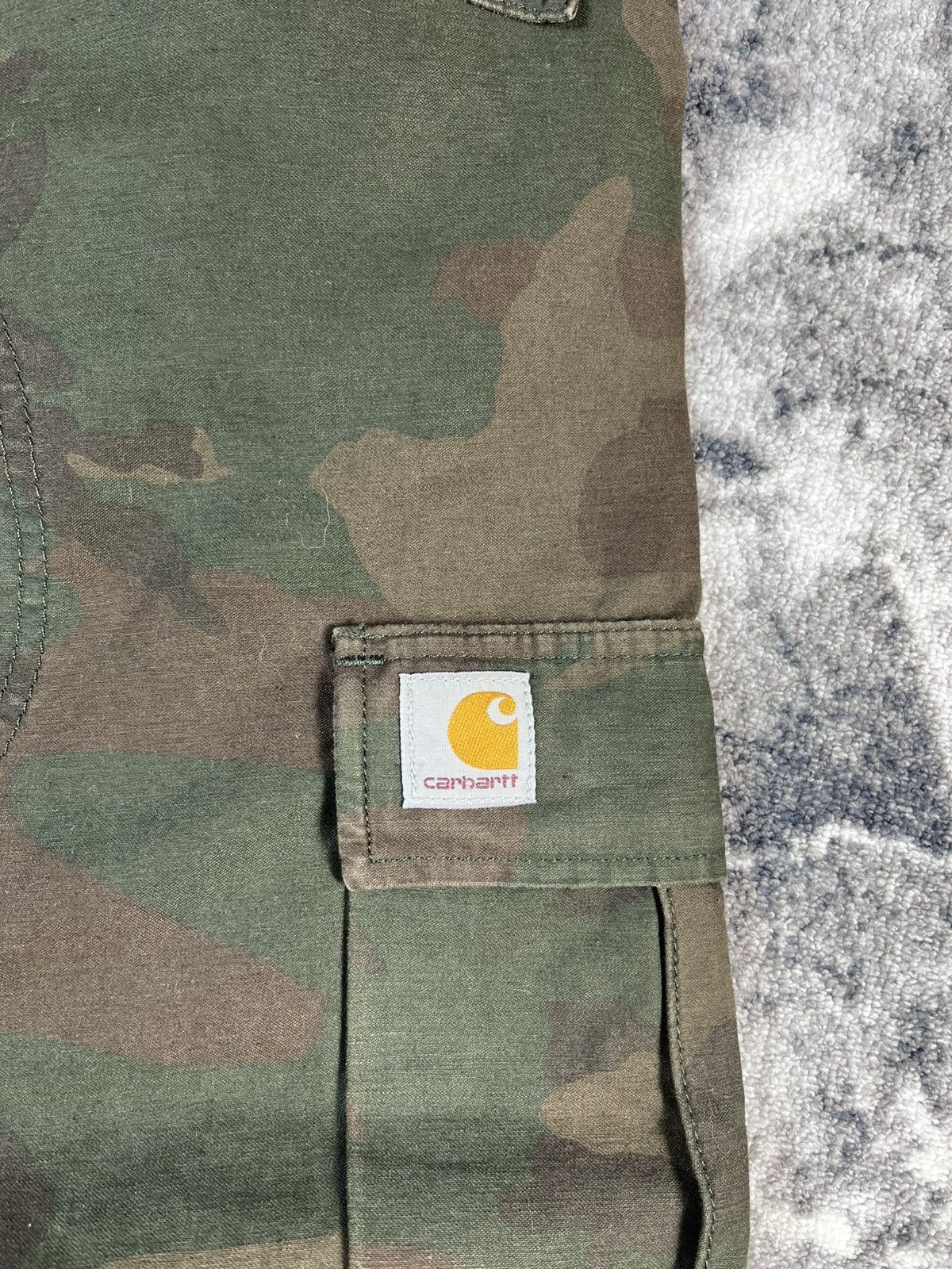 Carhartt Carhartt WIP Camo Cargo Pants Military 31x32 Fit M Size US 31 - 14 Thumbnail