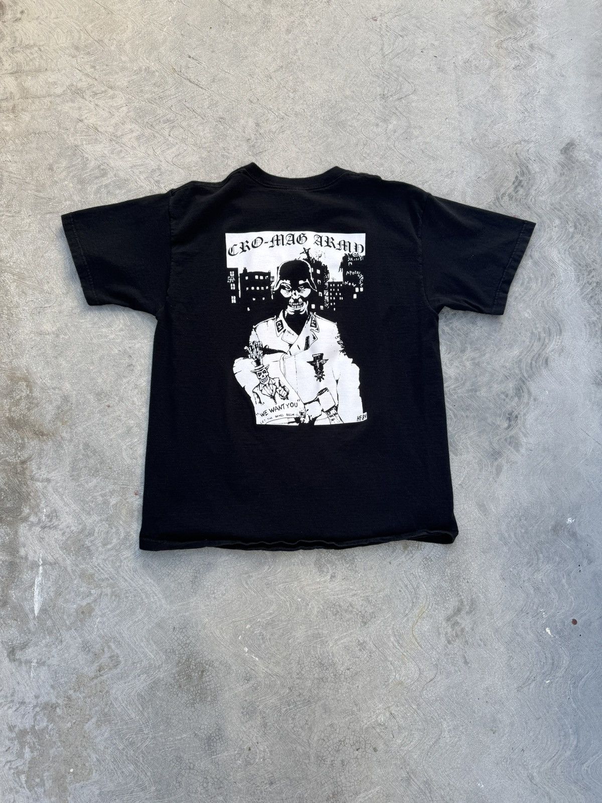 Band Tees Vintage 90s Cro Mags T Shirt Size US L / EU 52-54 / 3 - 1 Thumbnail