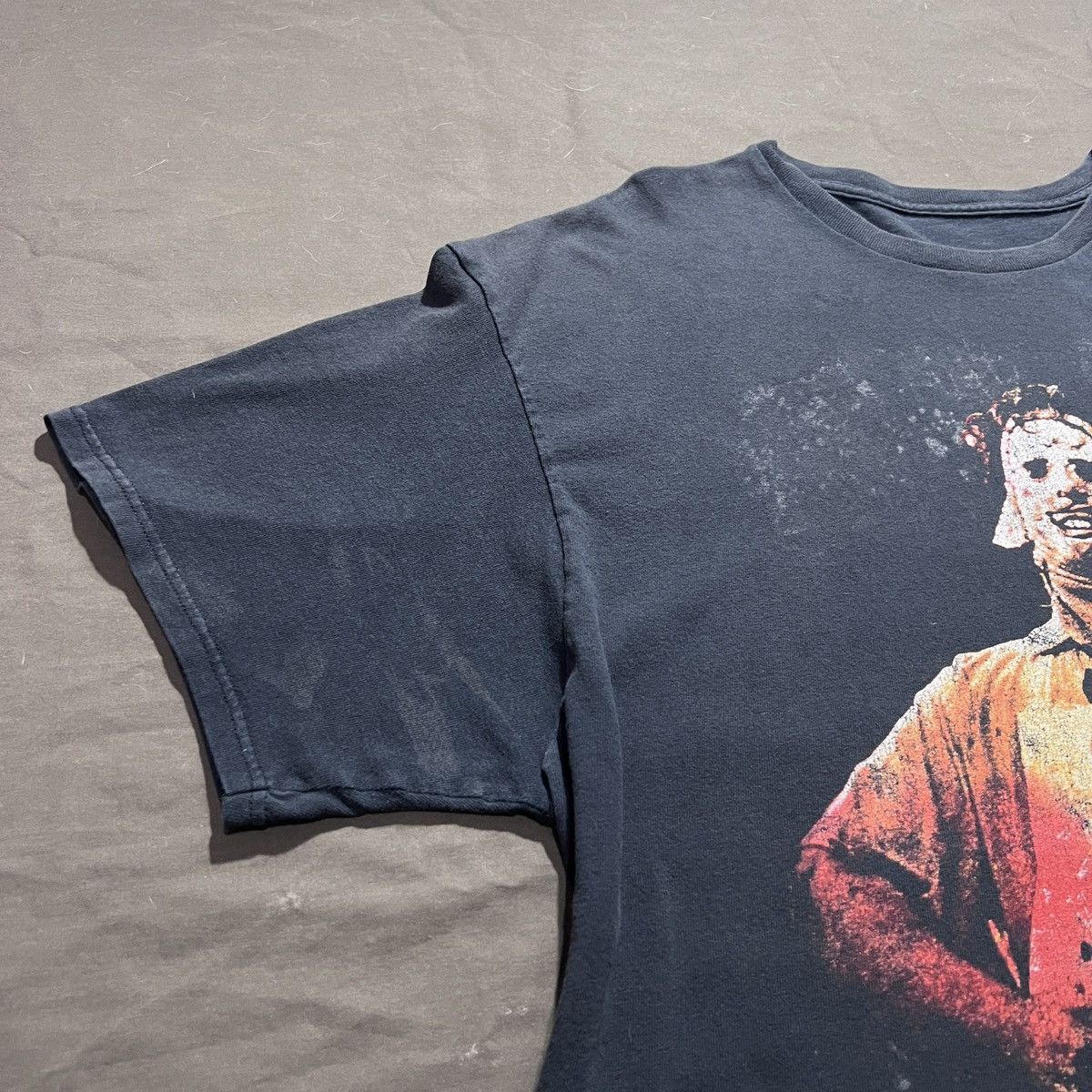 Expert Horror Y2K The Texas Chain Saw Massacre Movie Tee 2XL Faded Size US XXL / EU 58 / 5 - 9 Thumbnail