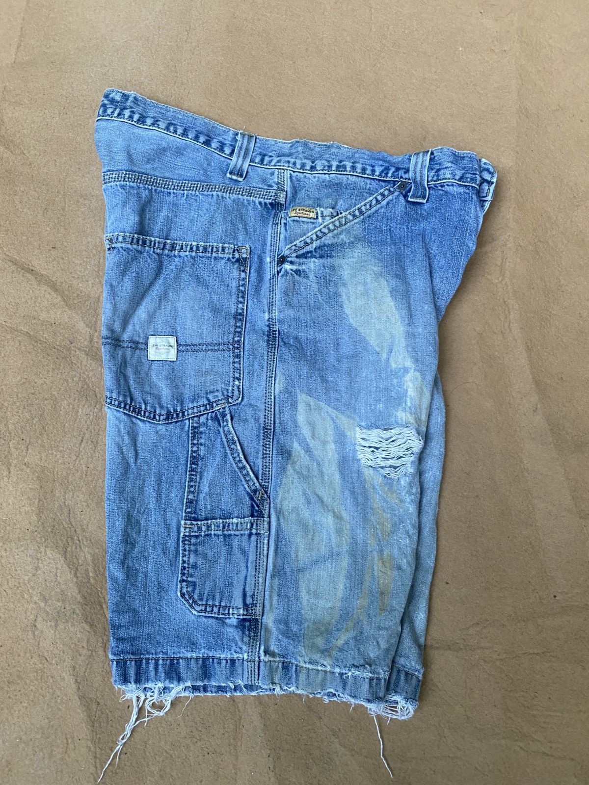 Levi's Levis singnature workware carpenter short pants Size US 35 - 11 Thumbnail