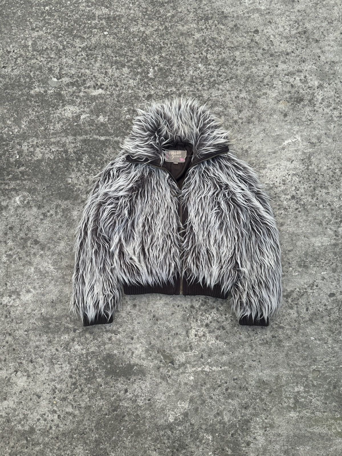 Other Y2K Vintage Fur Jacket Mohair Streetwear Opium Alt Rare VTg Size S / US 4 / IT 40 - 5 Thumbnail