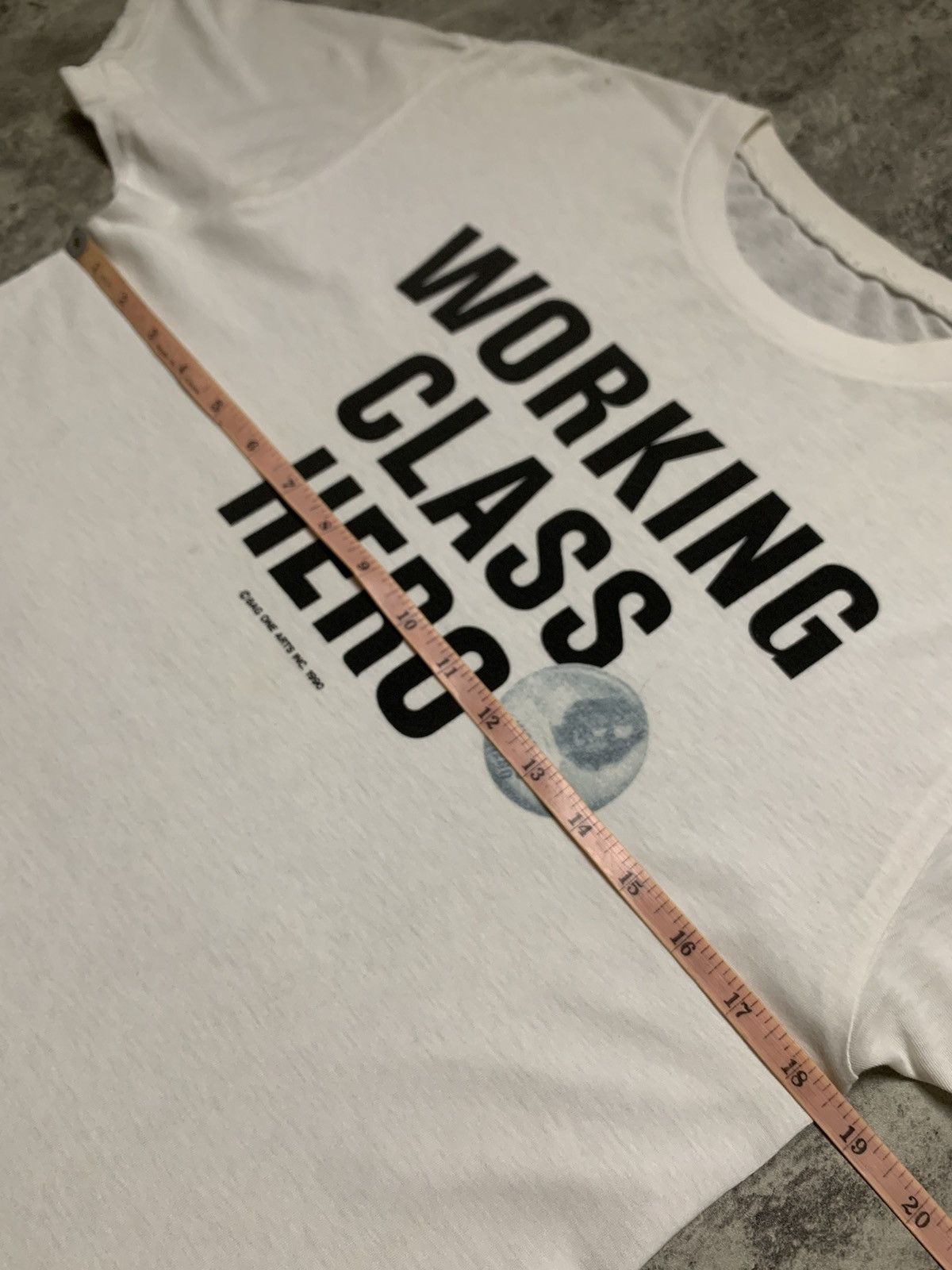 Vintage John Lennon WORKING CLASS HERO 1990 Bag One Arts Inc Size US L / EU 52-54 / 3 - 9 Thumbnail