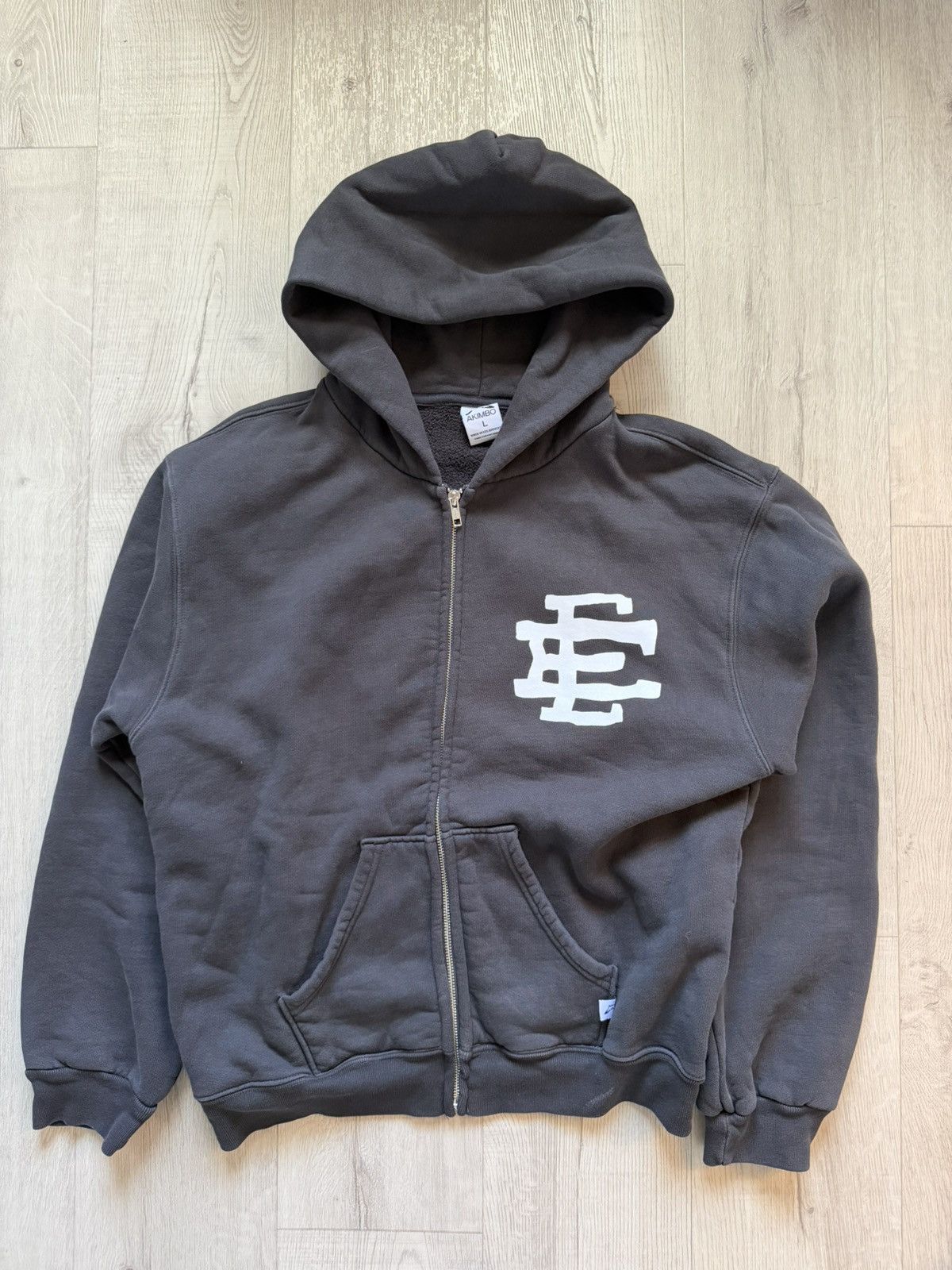 Akimbo x Eric Emanuel Zip Up Charcoal (L)