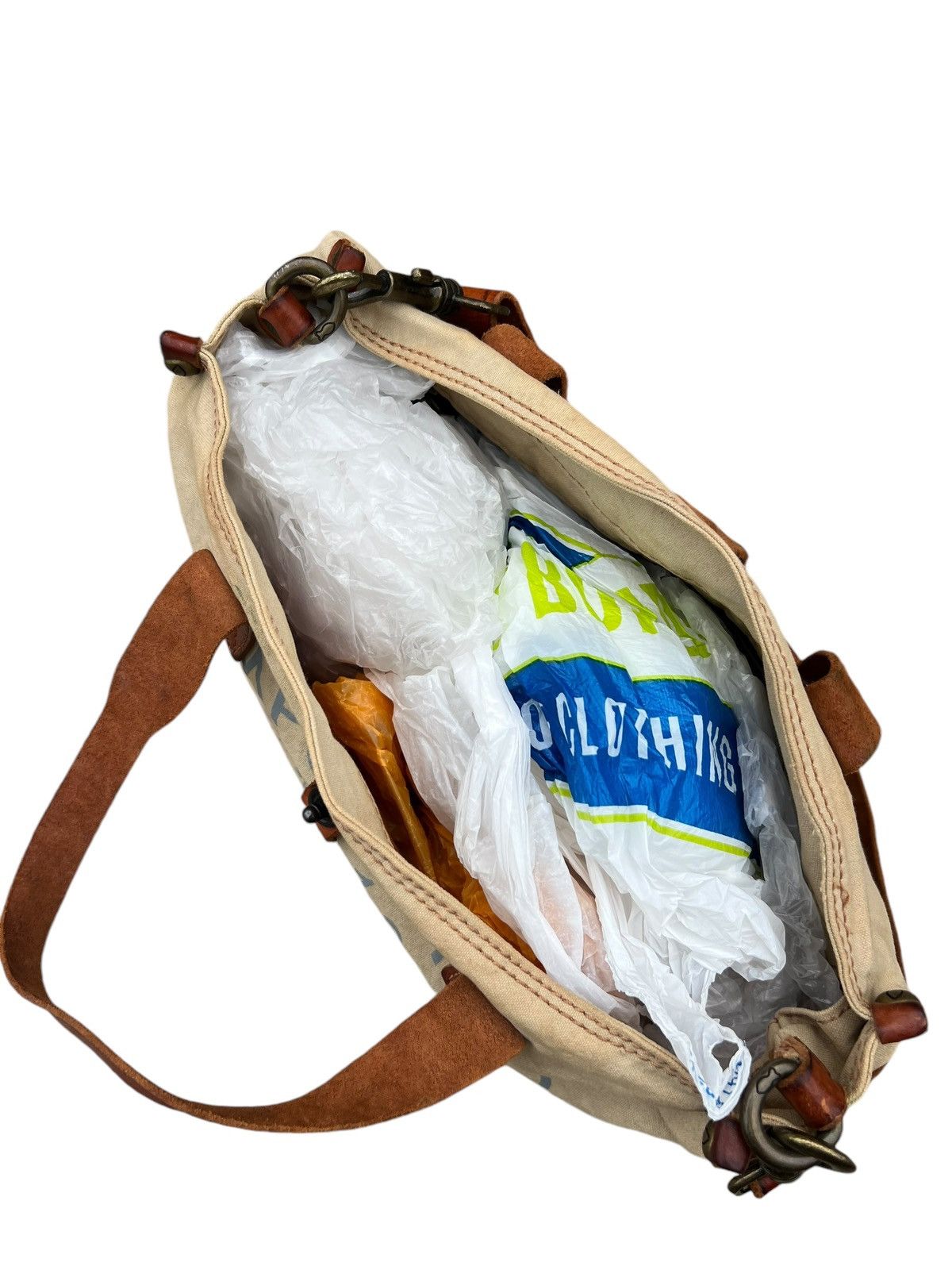 Leather Campomaggi Dirty Fade Canvas Leather 2Way Bag Size ONE SIZE - 19 Thumbnail