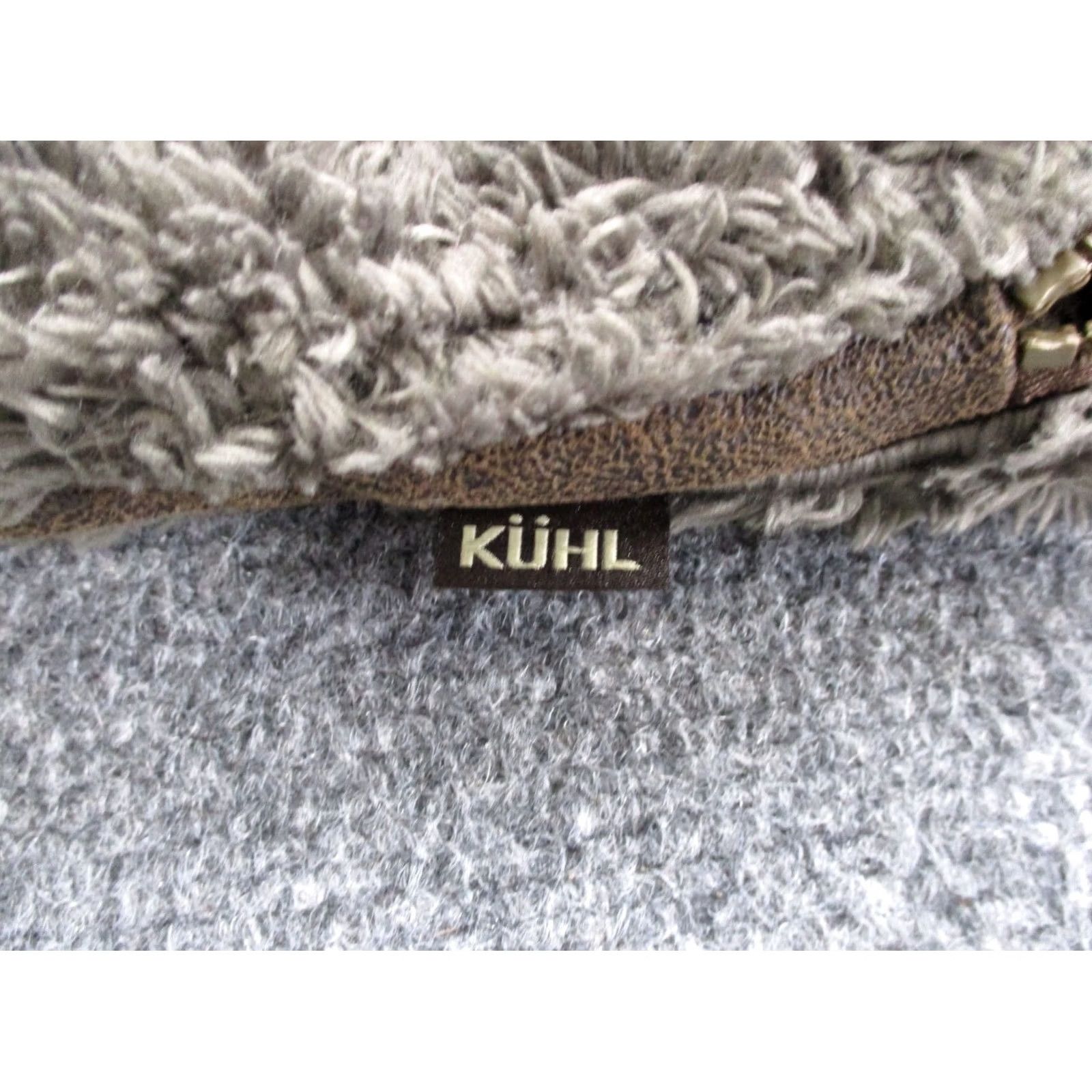 Vintage Kuhl Jacket Womens M Brown Fleece Jacket, Regular, Polyester Lining, Zipped Pockets, Full Zip, Outdoor Casual Coat Size M / US 6-8 / IT 42-44 - 6 Thumbnail