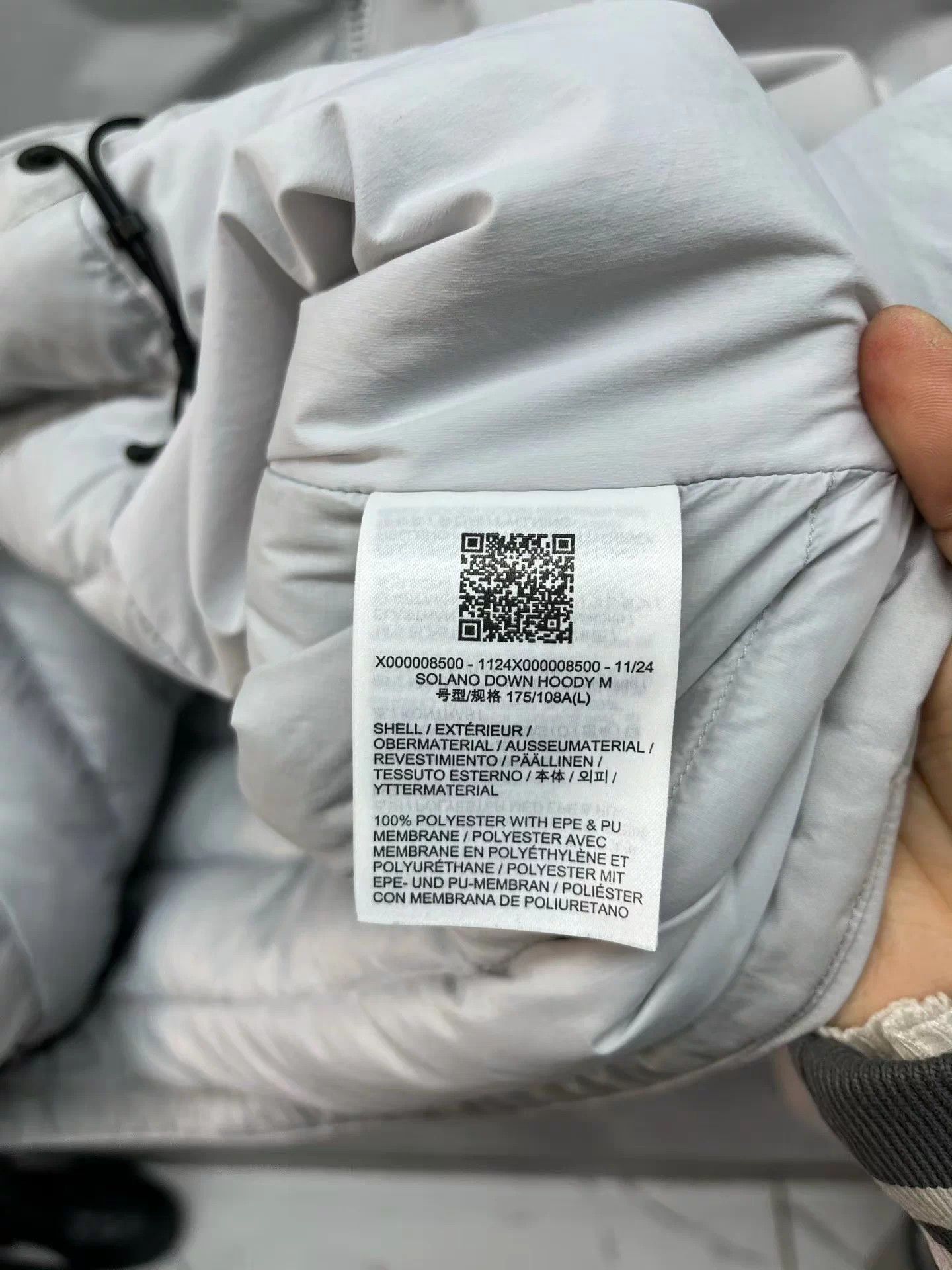 Arc'teryx Arcteryx Solano GTX 750 Fill Power Down Jacket L Size US L / EU 52-54 / 3 - 4 Thumbnail