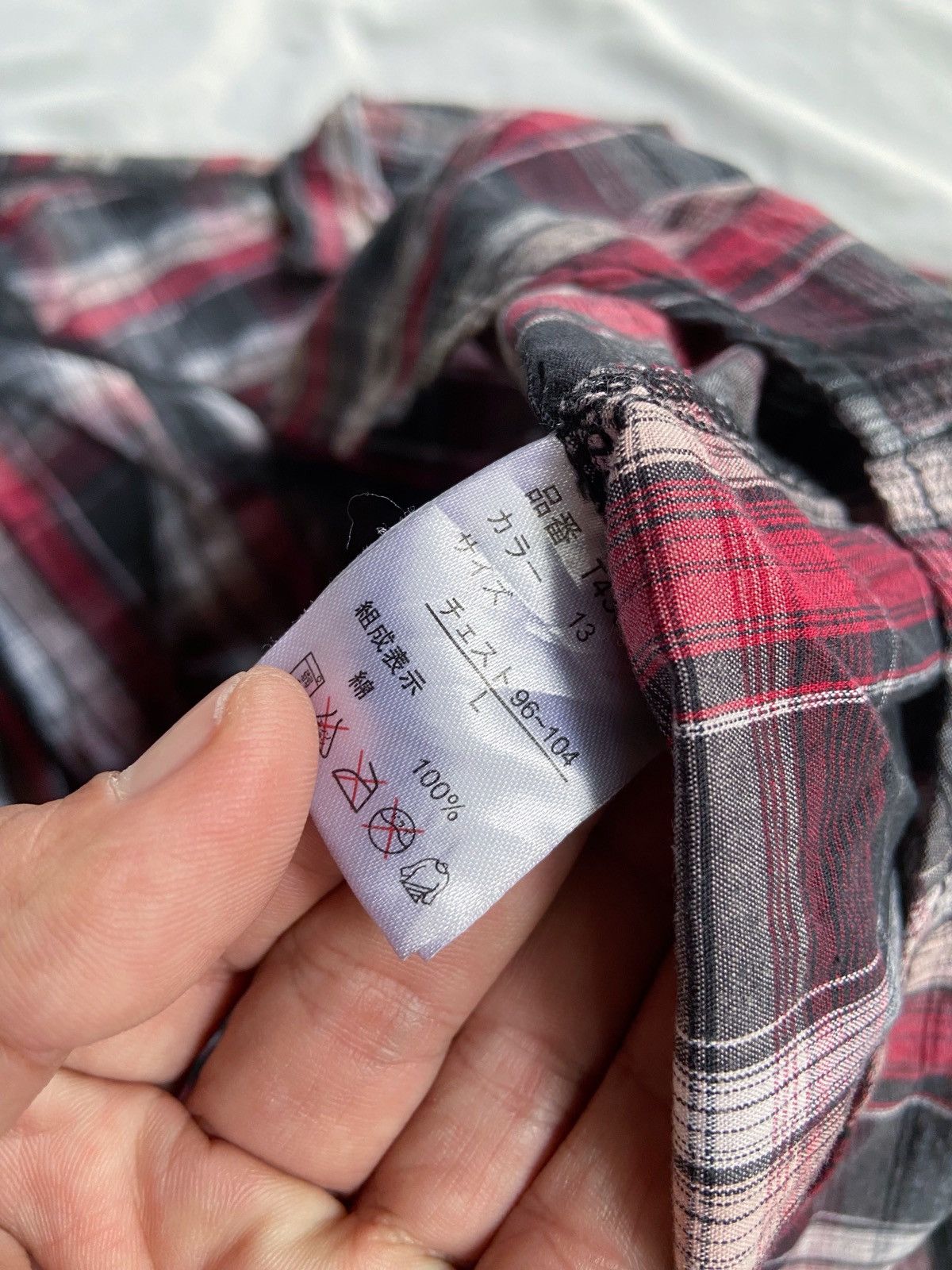 semanticdesign 🌸SEMANTIC DESIGN CASUAL PLAID BUTTON DOWN SHIRT Size US M / EU 48-50 / 2 - 8 Thumbnail