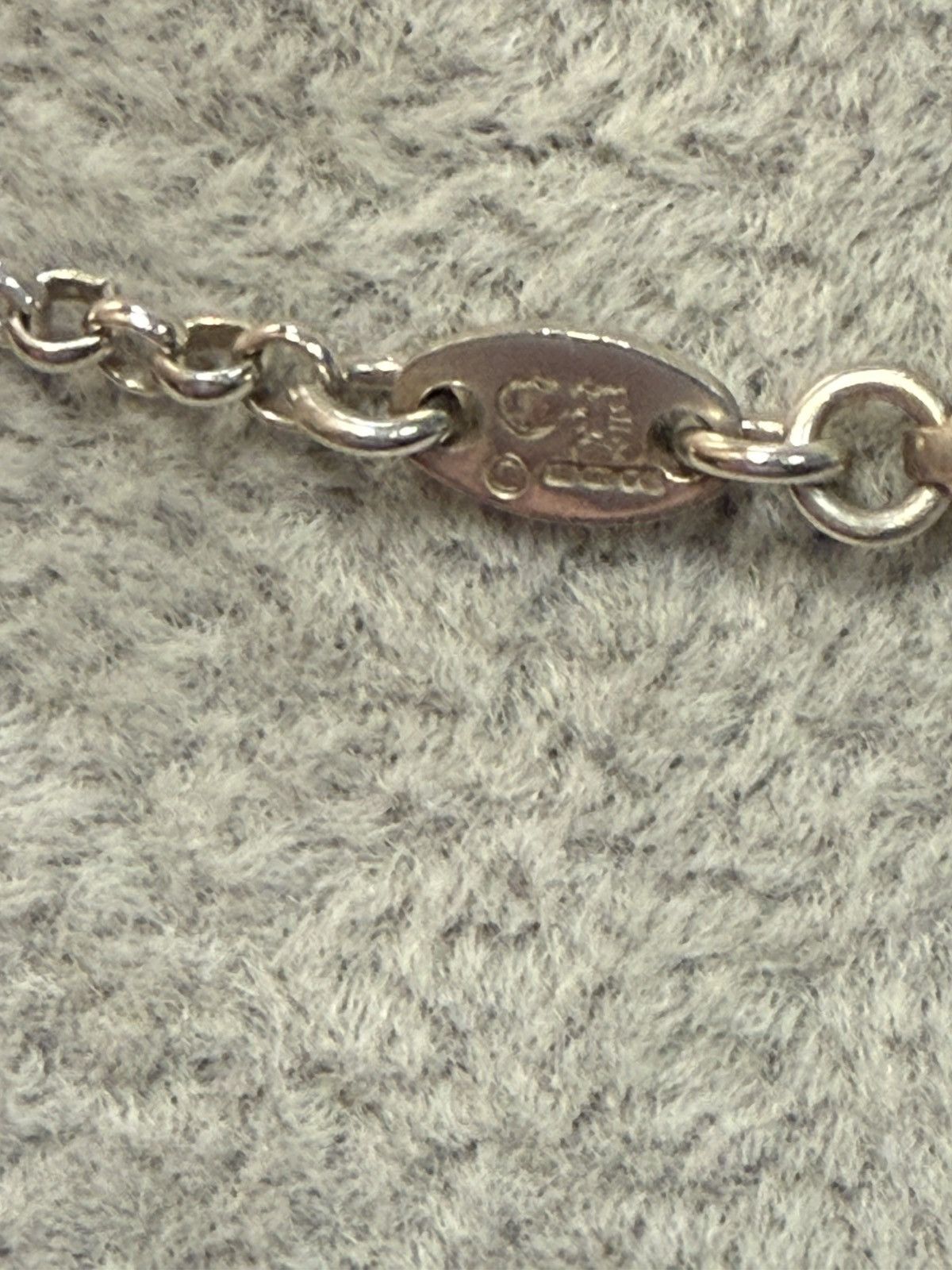 Chrome Hearts Chrome hearts DBL CH cross pave & baby fat pave + roll chain Size ONE SIZE - 7 Thumbnail