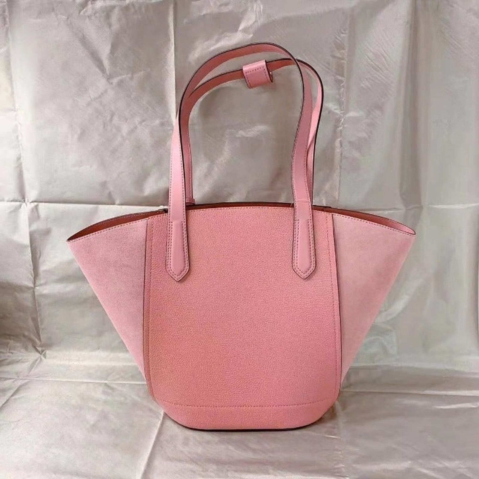 Michael Kors Michael Kors 35F1GPAT3S Portia Large Bucket Bag Sunset Rose Size ONE SIZE - 3 Thumbnail
