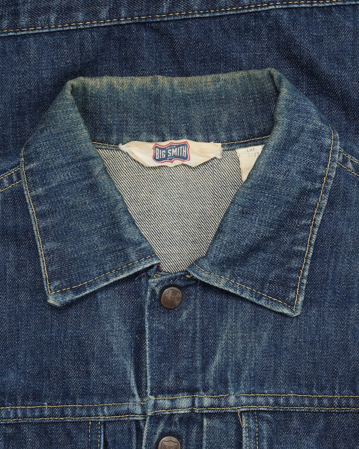 Vintage Big Smith Denim Work Jacket (Vintage) Size US M / EU 48-50 / 2 - 3 Thumbnail