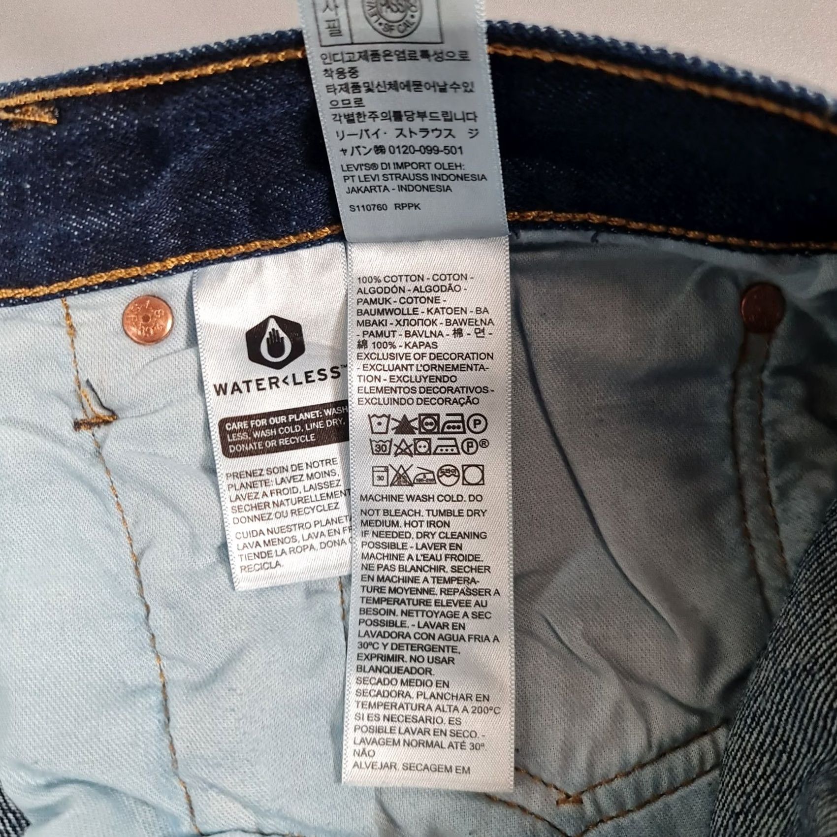 Levi's Levi's 501 Jeans Blue W38 L32 Regular Fit Straight Denim Mens Blue Regular Levi's 501 Series Vintage No Size US 38 / EU 54 - 8 Thumbnail