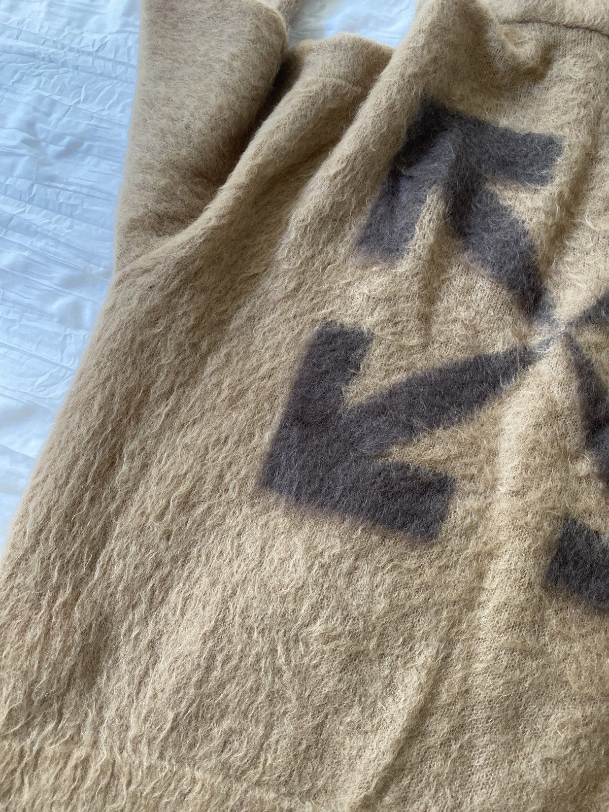 Off-White Offwhite mohair crosses hoodie L Size US L / EU 52-54 / 3 - 20 Thumbnail