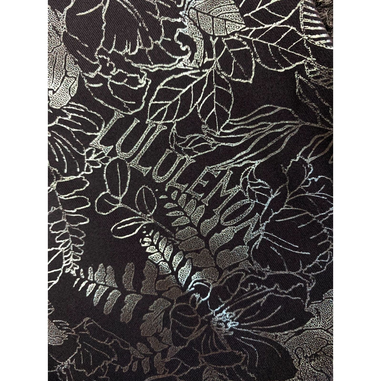 Lululemon Lululemon Wunder Under High Rise Tight 6 Yoga Pants Shine Floral All Over Print Womens Skinny Black 6 Inseam 25 in Cropped Stretch Moisture Wicking Size 28" / US 6 / IT 42 - 4 Thumbnail