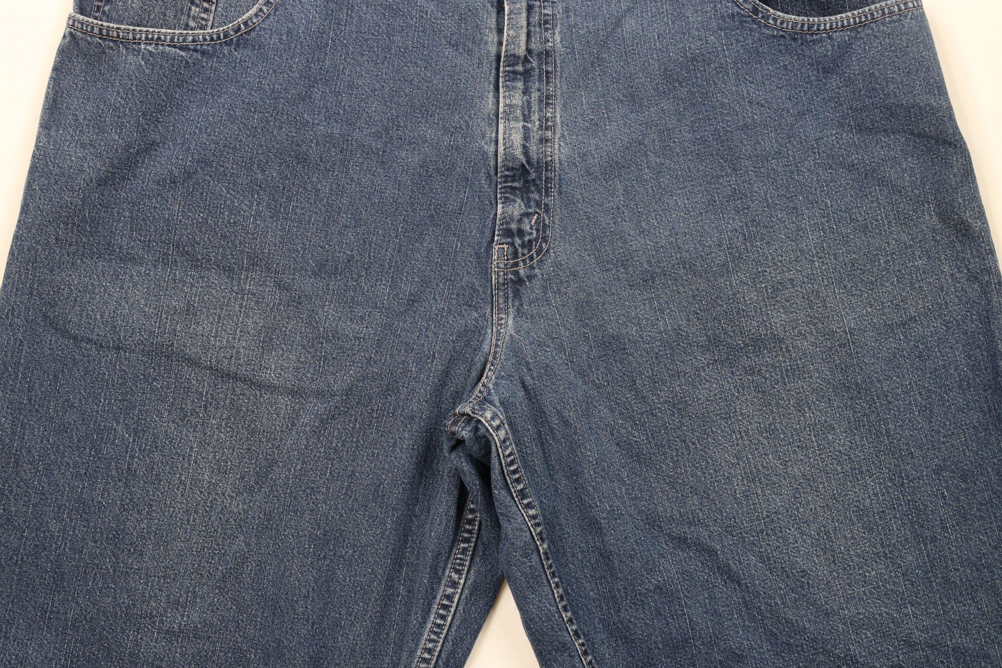 Levi's × Vintage Vintage Y2K 2002 Levis Silvertab Fit Denim Jean Shorts Jorts Size US 42 / EU 58 - 3 Thumbnail