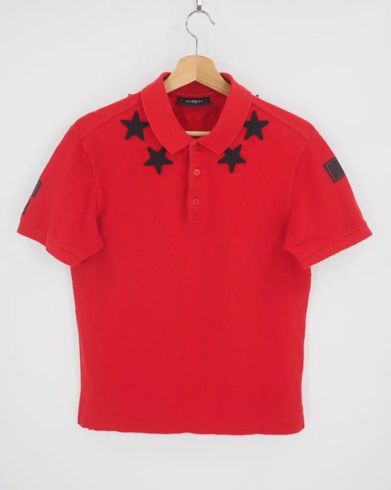 Givenchy Givenchy red star short sleeve Size US M / EU 48-50 / 2 - 1 Thumbnail