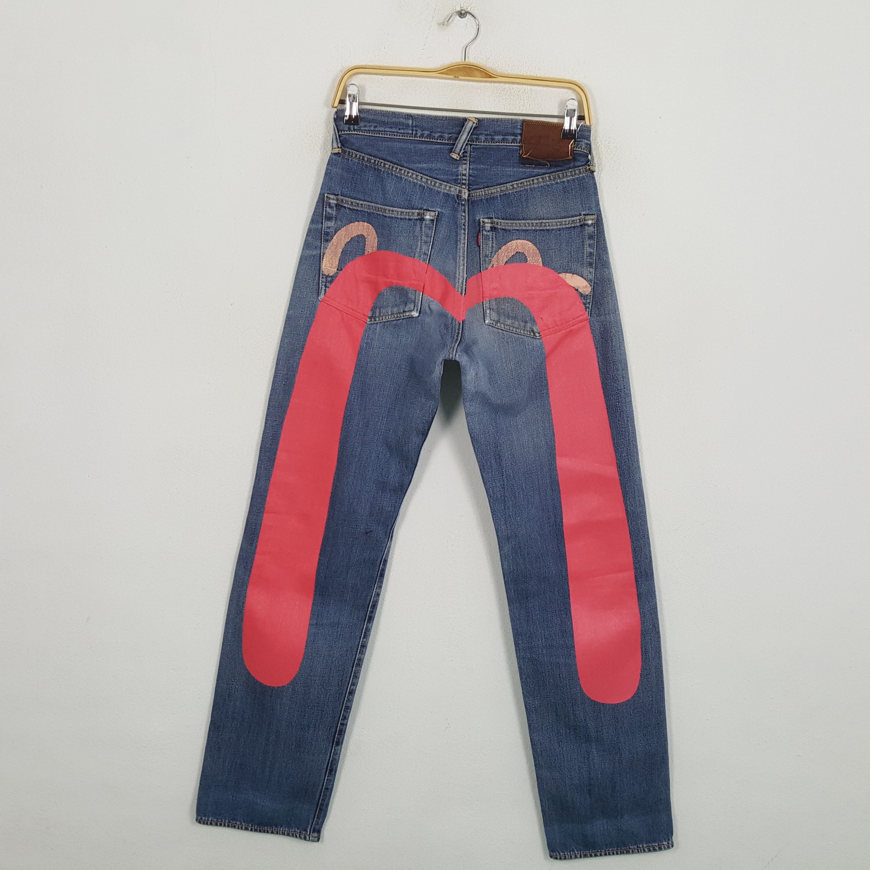 Evisu × Japanese Brand × Vintage Vintage EVISU Japanese Brand Daicock Custom Style Jeans Size US 28 / EU 44 - 1 Thumbnail